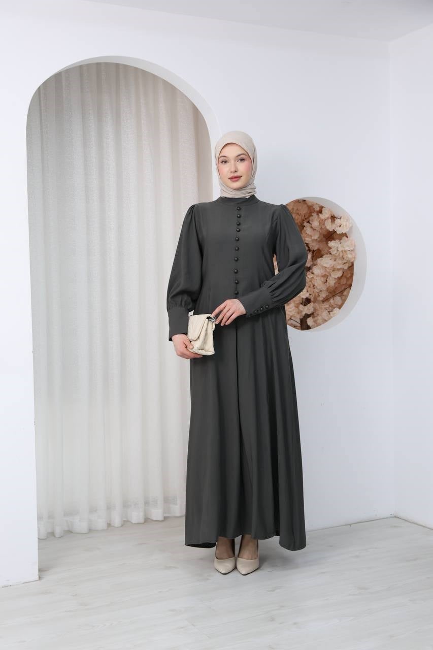 7142 Sade Zarafet Ferace - Haki