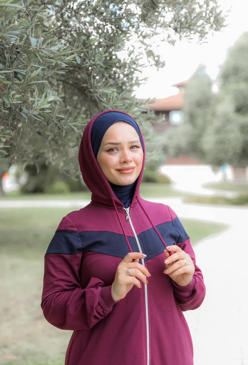 7193 Mevsimlik Konfor Takım - Bordo