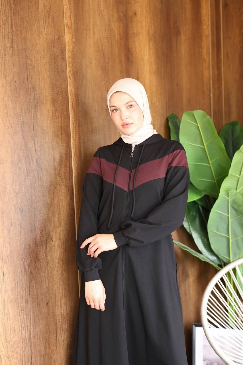 7193 Mevsimlik Konfor Takım - Siyah 