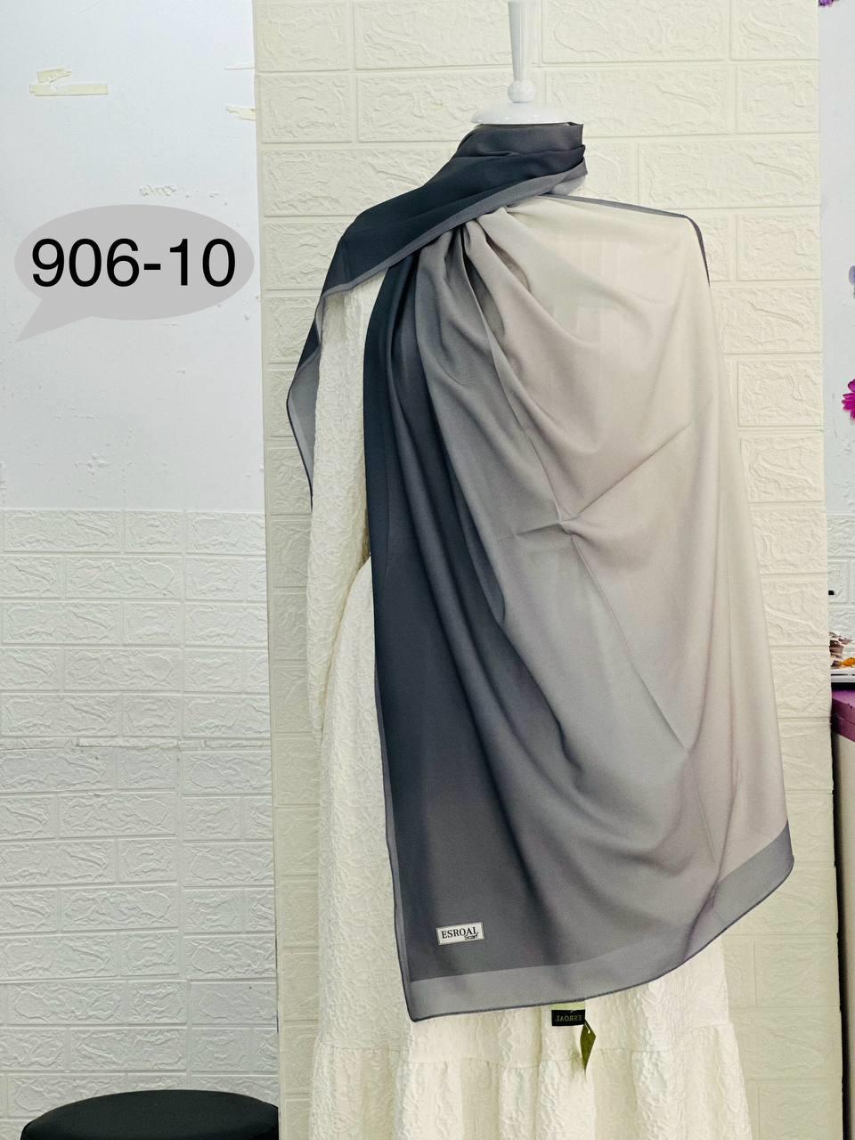 906-10 Degrade Renkli Şal