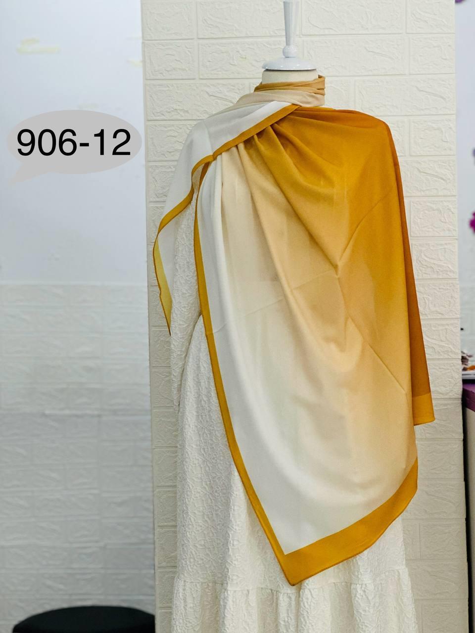 906-12 Degrade Renkli Şal