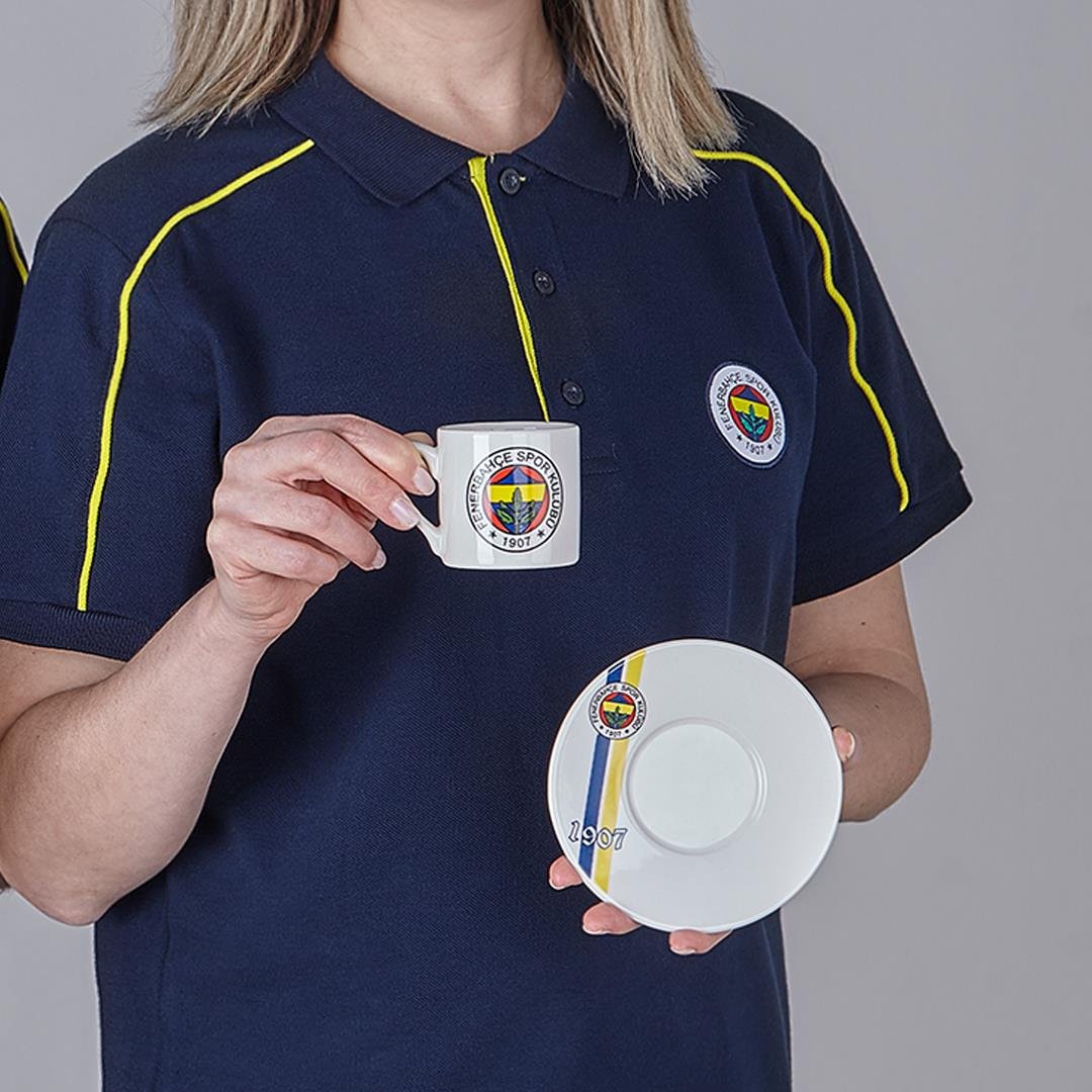 Neva N3419 Fenerbahçe Lisanslı 1907 2'li Kahve Fincan Takımı-ZC076TDS02***
