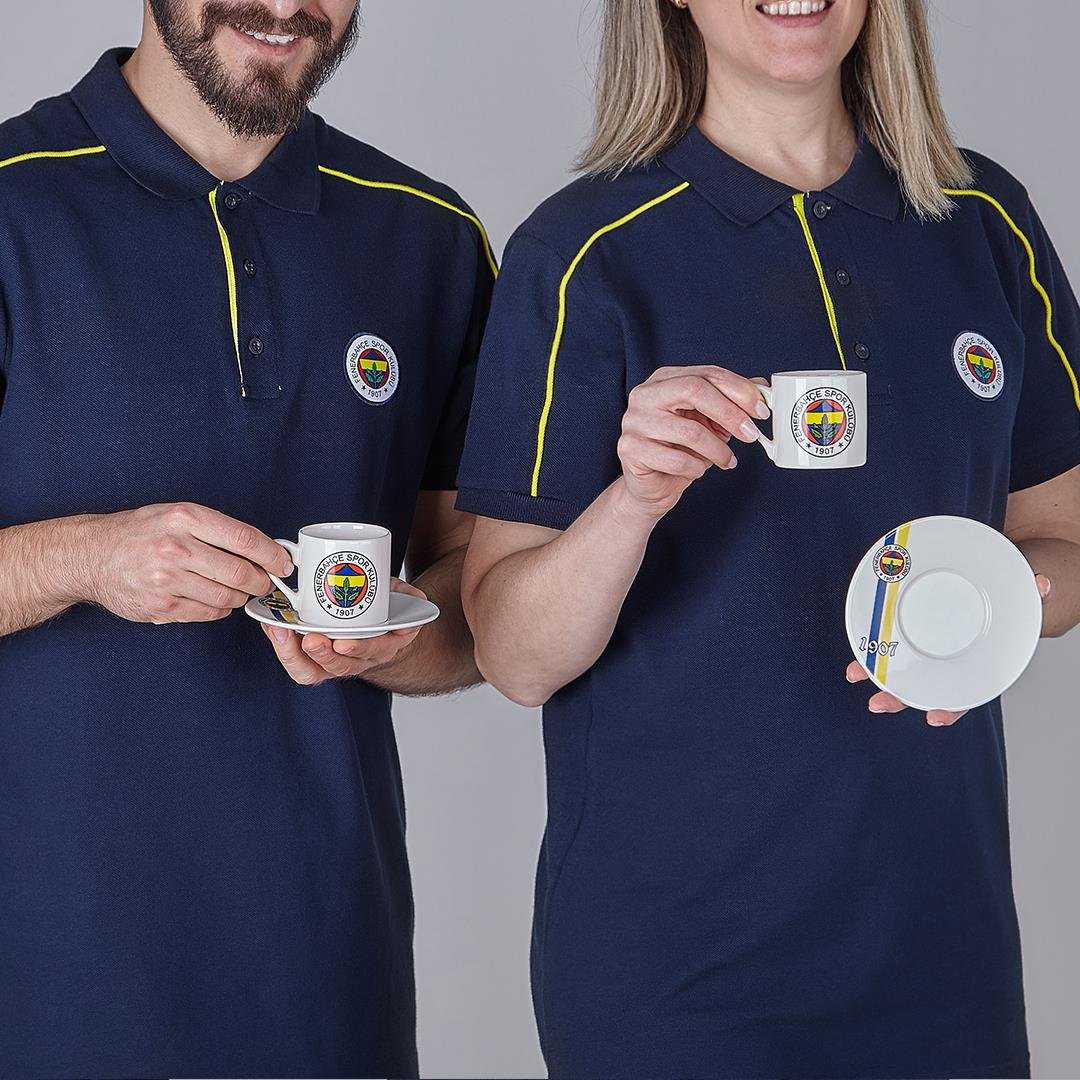 Neva N3419 Fenerbahçe Lisanslı 1907 2'li Kahve Fincan Takımı-ZC076TDS02***