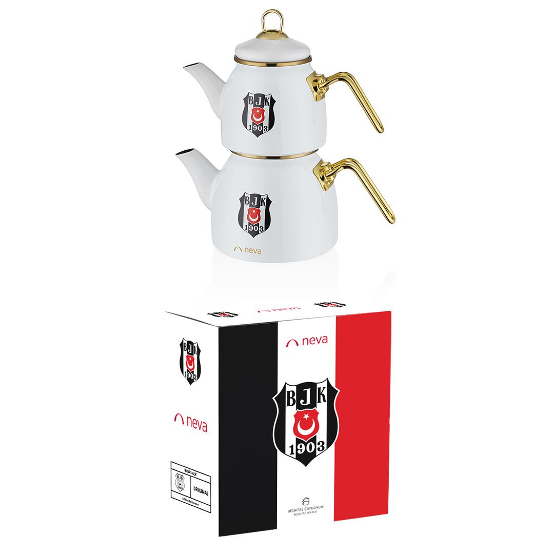 Neva N3434 Beşiktaş Lisanslı Arma Logo Çaydanlık