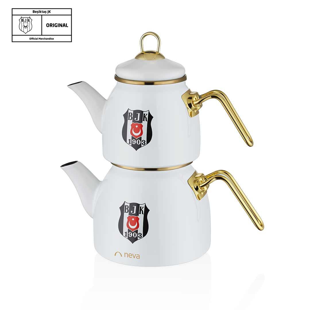 Neva N3434 Beşiktaş Lisanslı Arma Logo Çaydanlık