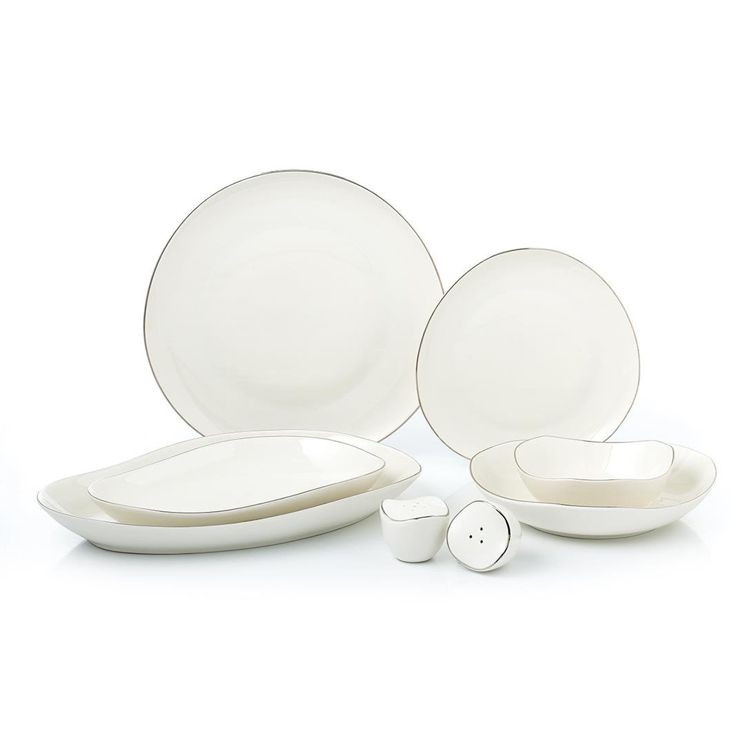 Neva N3524 Platin İkon 28 Parça 6 Kişilik Yemek Takımı