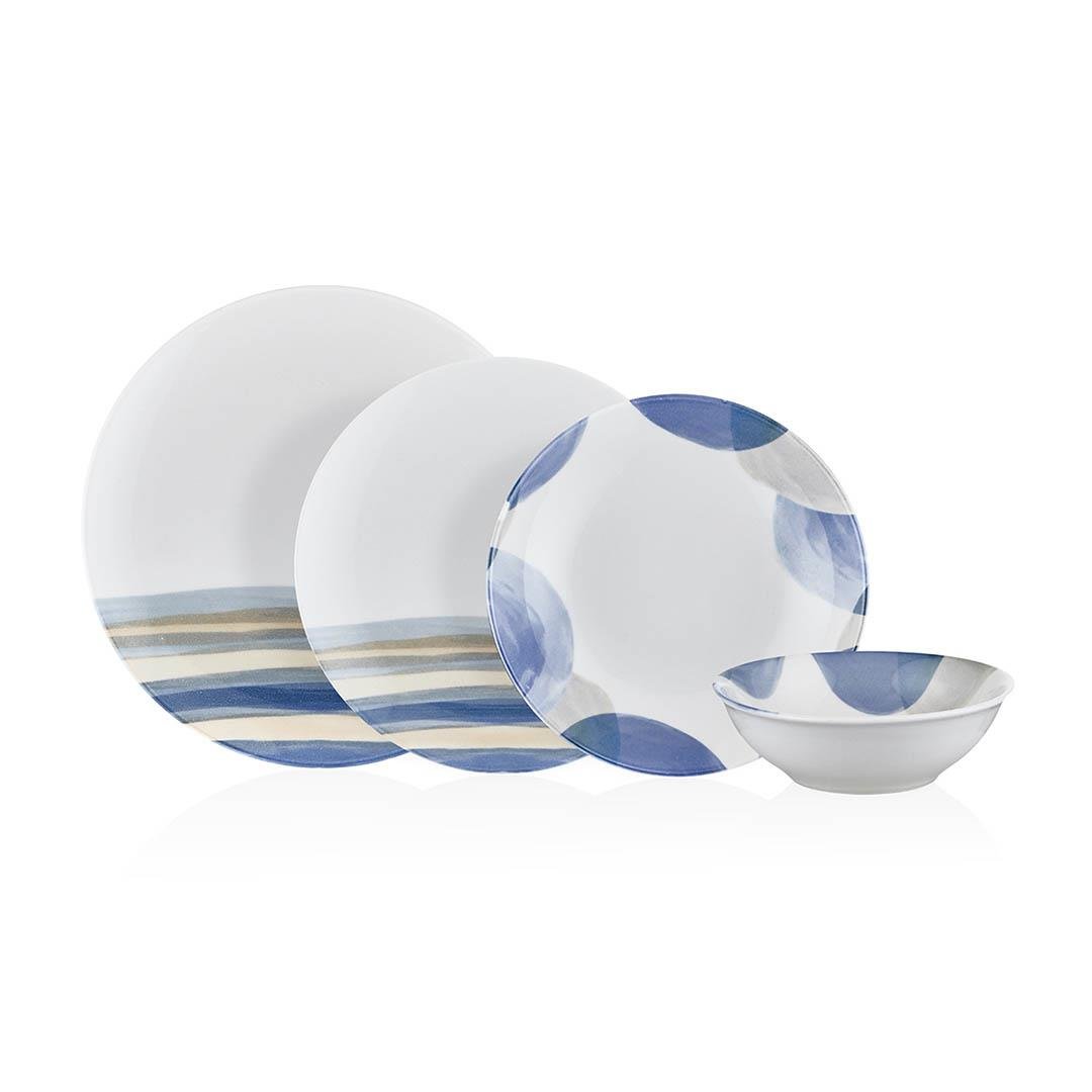 Neva N3576 Cunda Basic 24 Parça 6 Kişilik Yemek Takımı