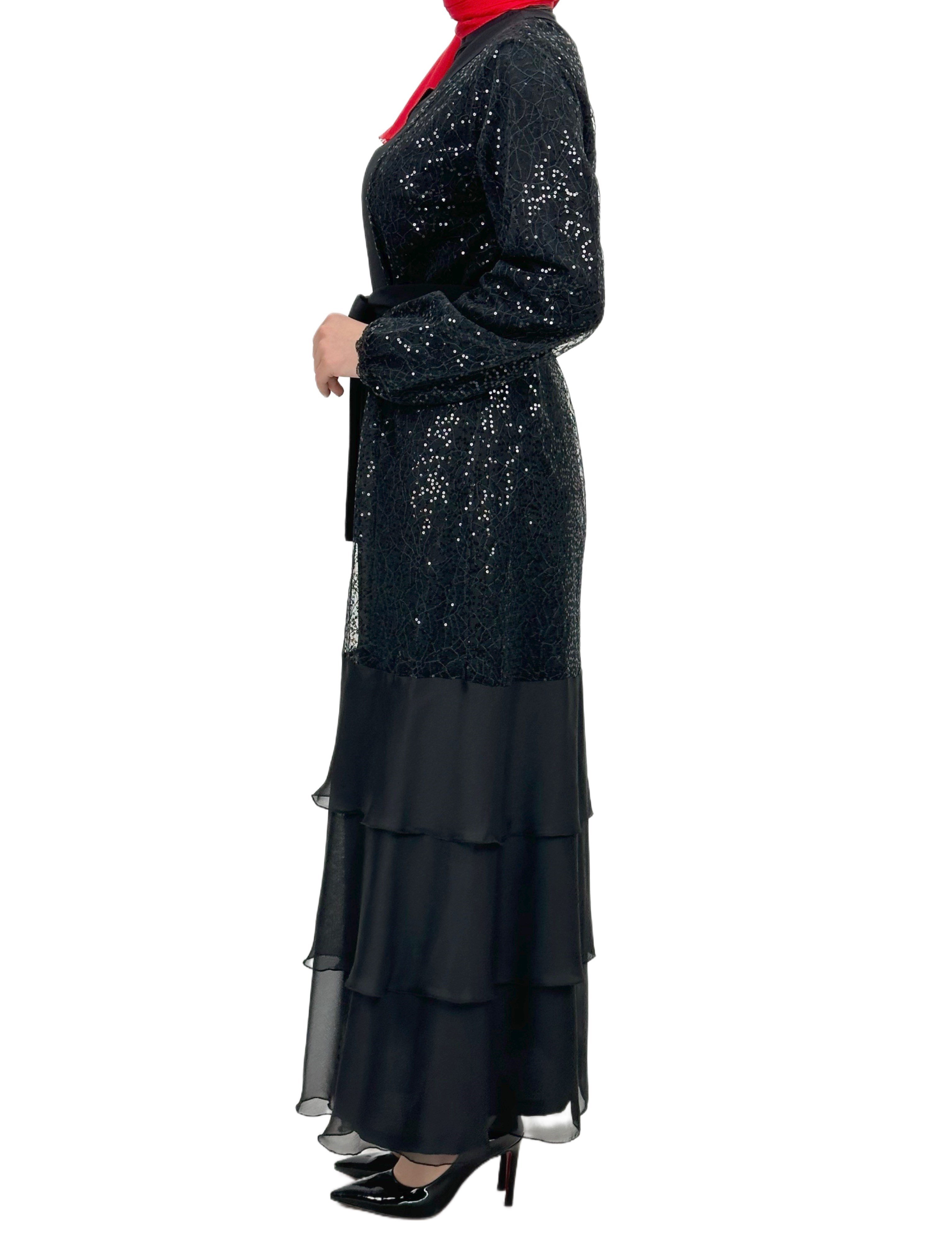 Abayalı Takım Siyah OTW36119