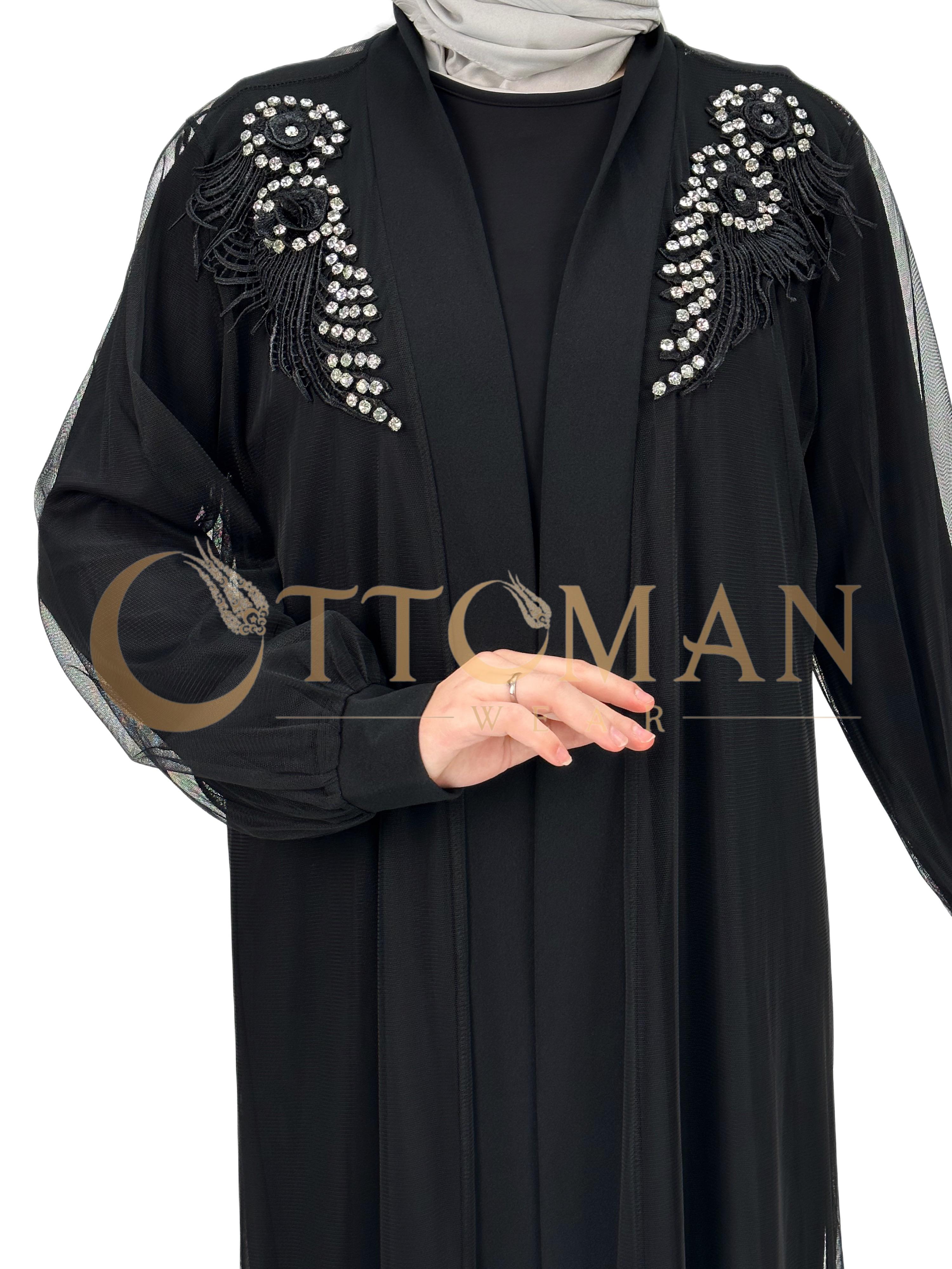 Abayalı Takım Siyah OTW4464