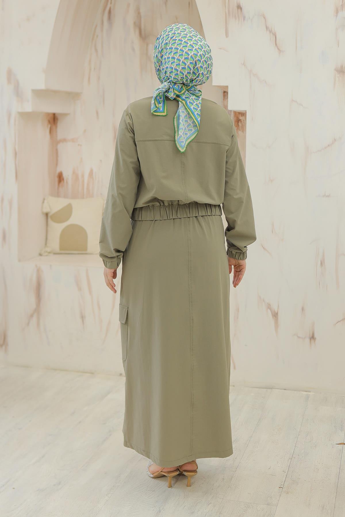 Armine Etekli Takım Haki OTW627