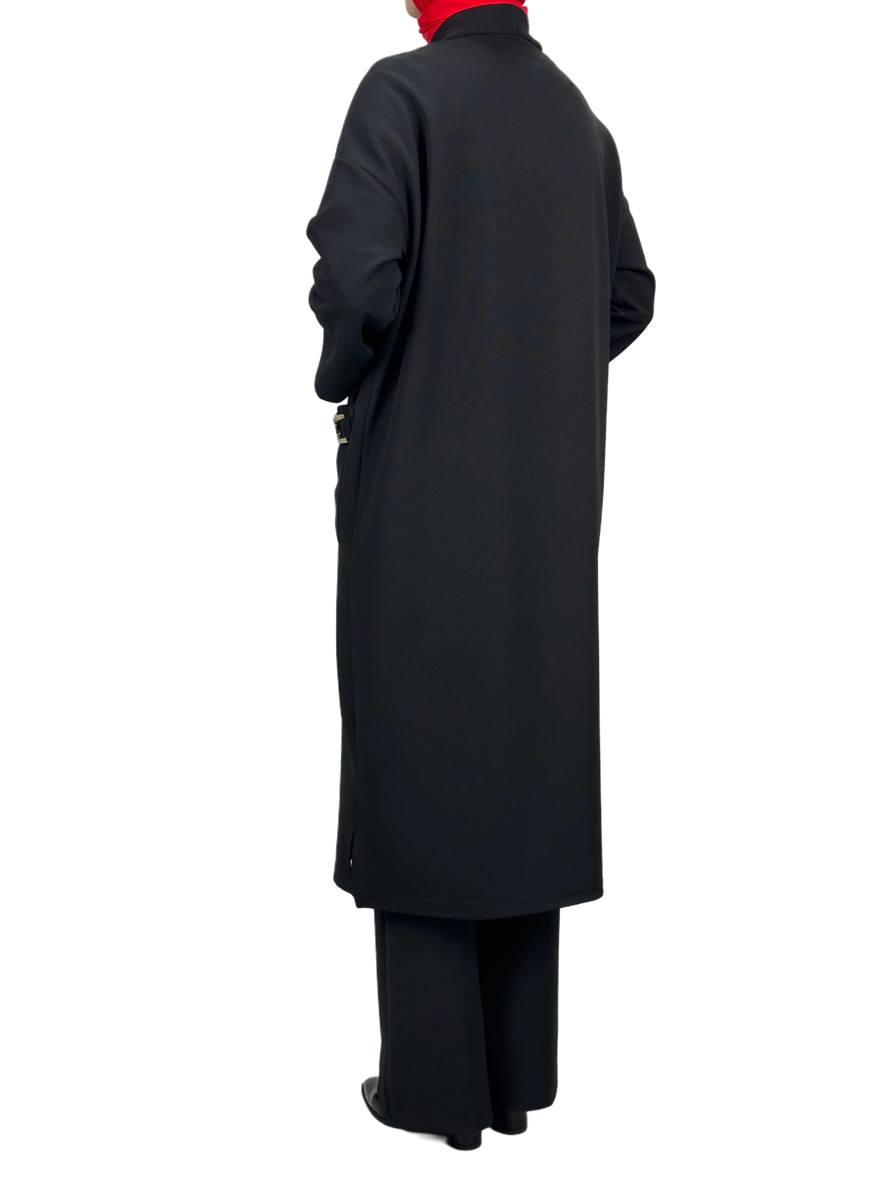 Armine Giy Çık Hırka Siyah OTW548