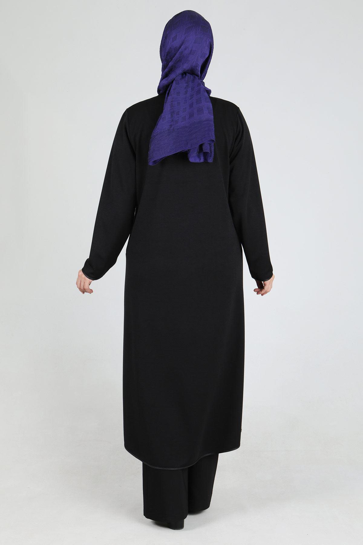 Behrem Çelik Örme Kap Siyah OTW25082