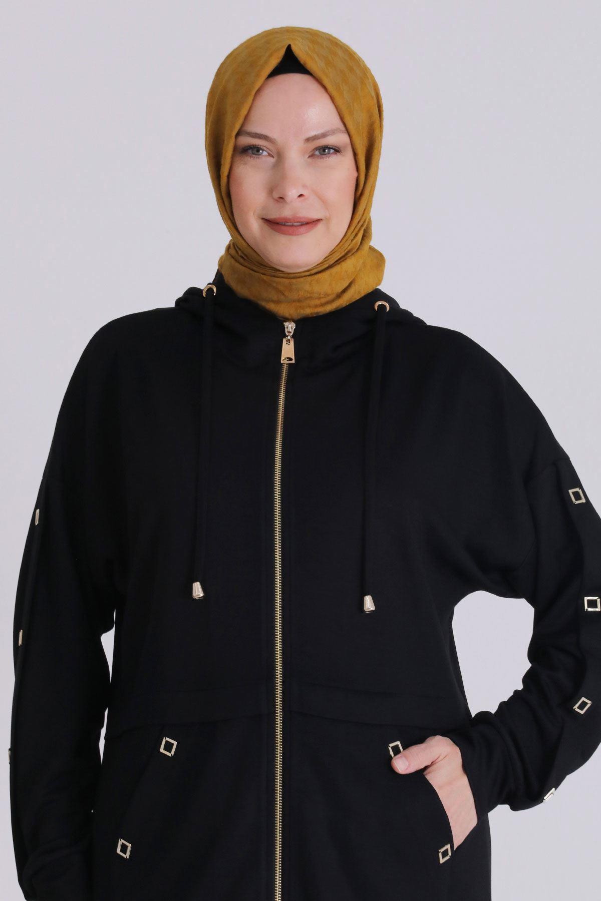 Behrem Pantolonlu Takım Siyah OTW3555