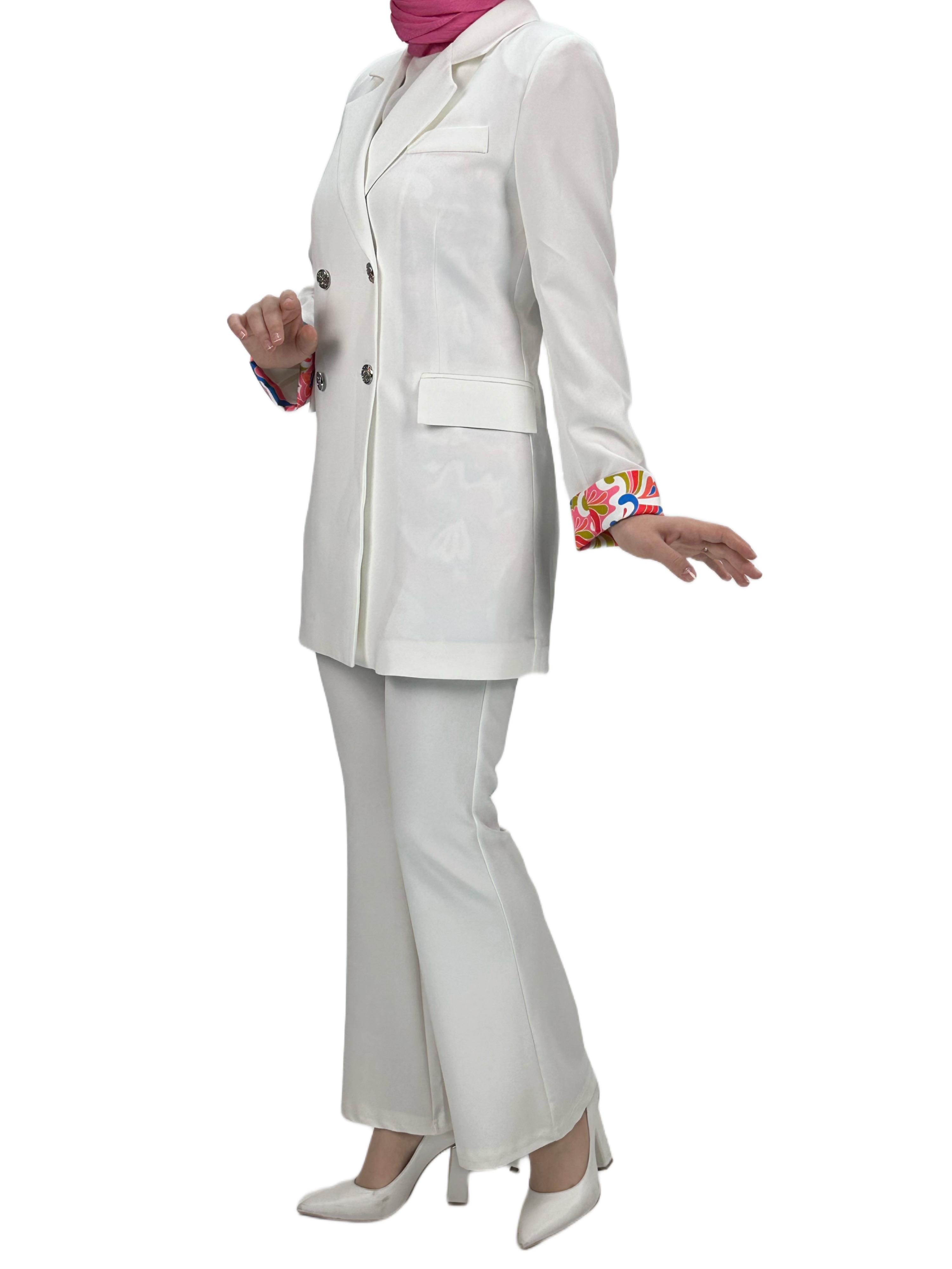 Blazer Ceket Ekru OTW1109