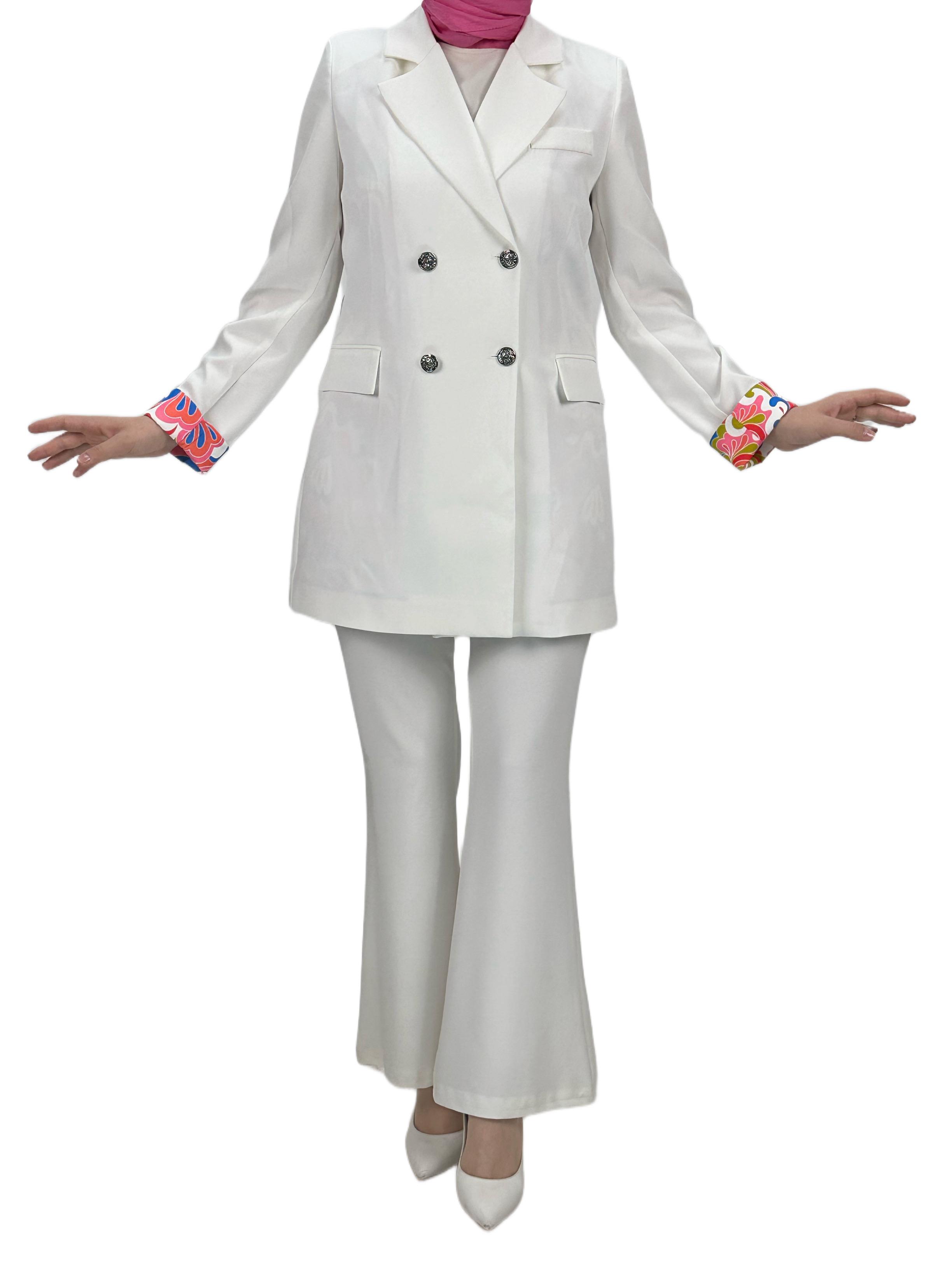 Blazer Ceket Ekru OTW1109