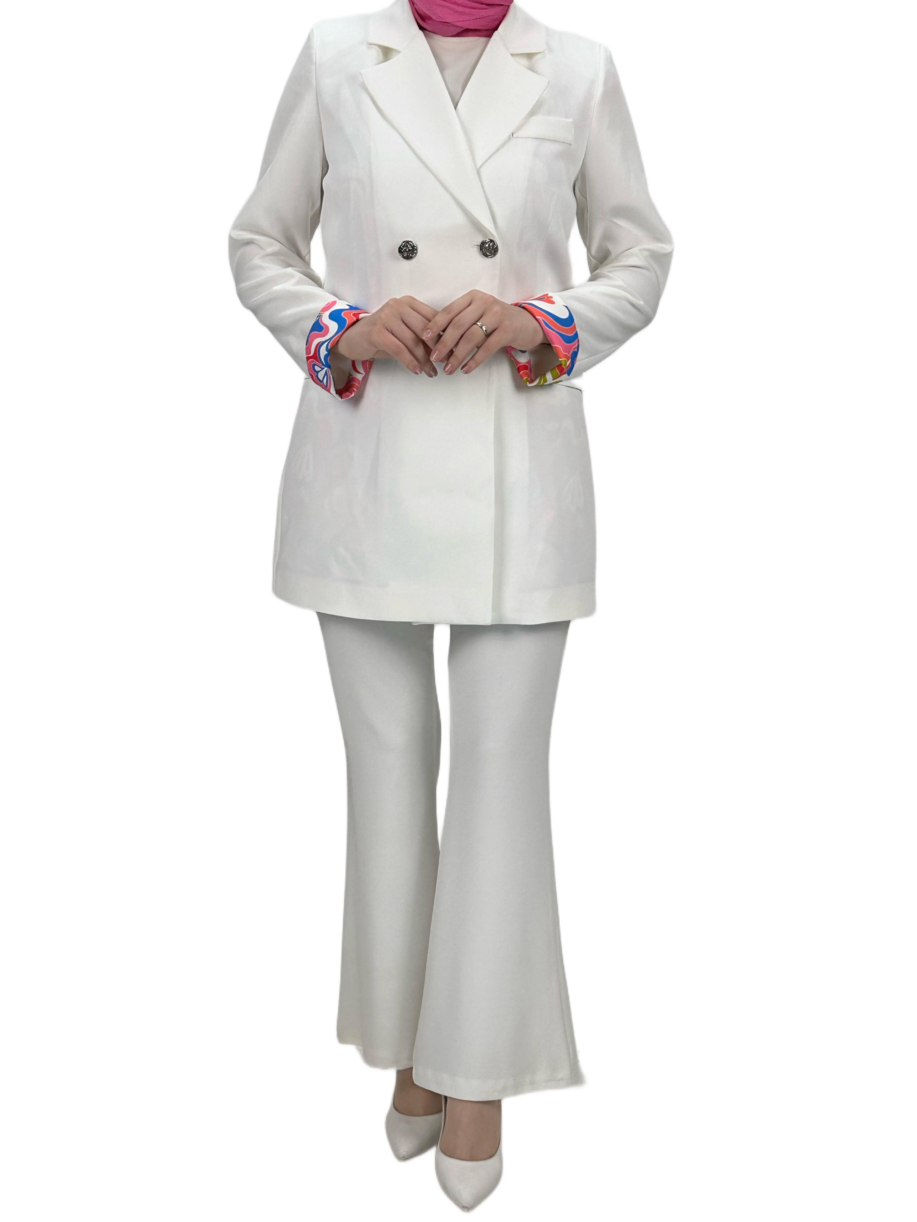 Blazer Ceket Ekru OTW1109