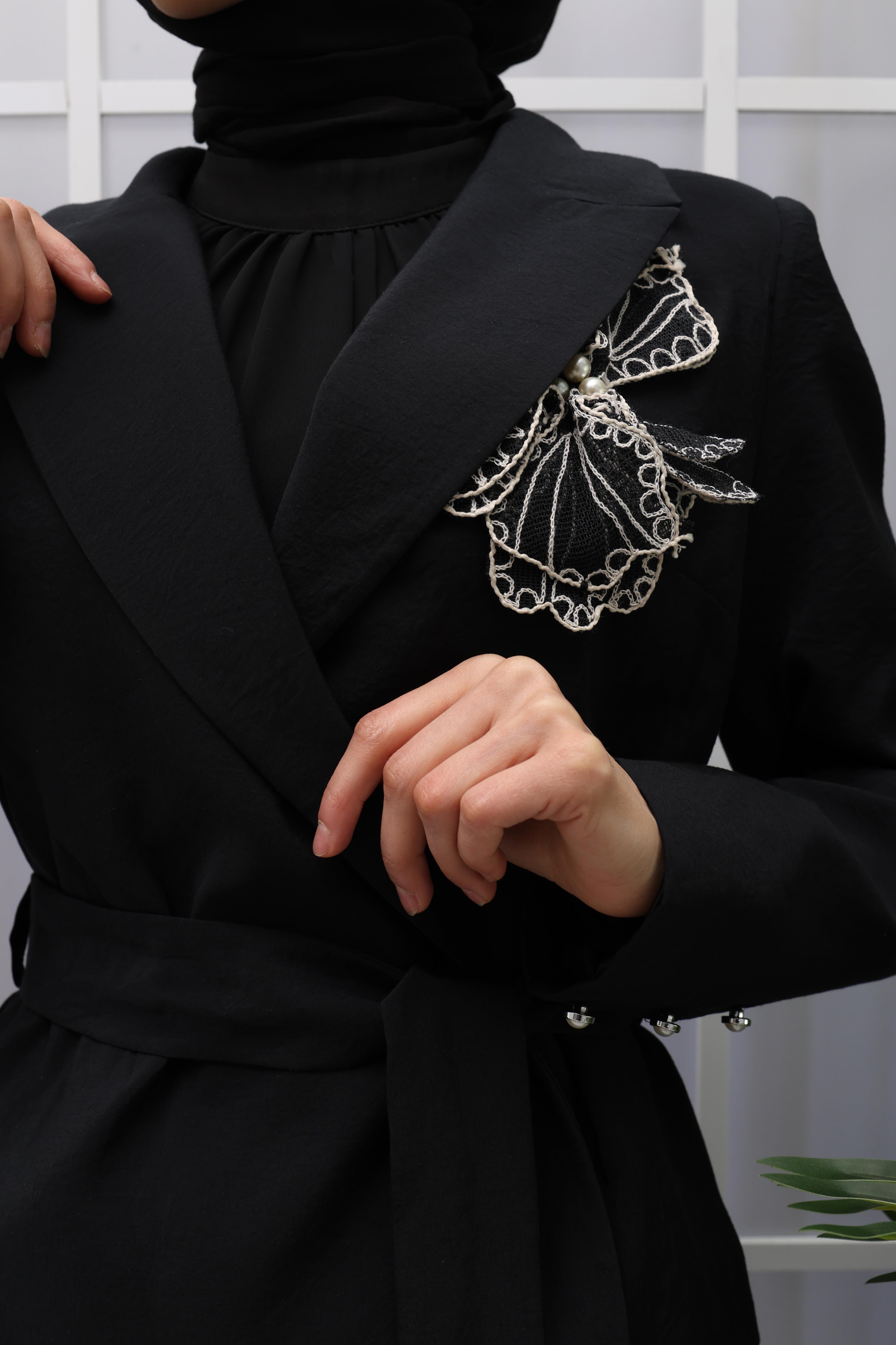 BLAZER CEKETLİ ETEKLİ TAKIM Siyah OTW44825