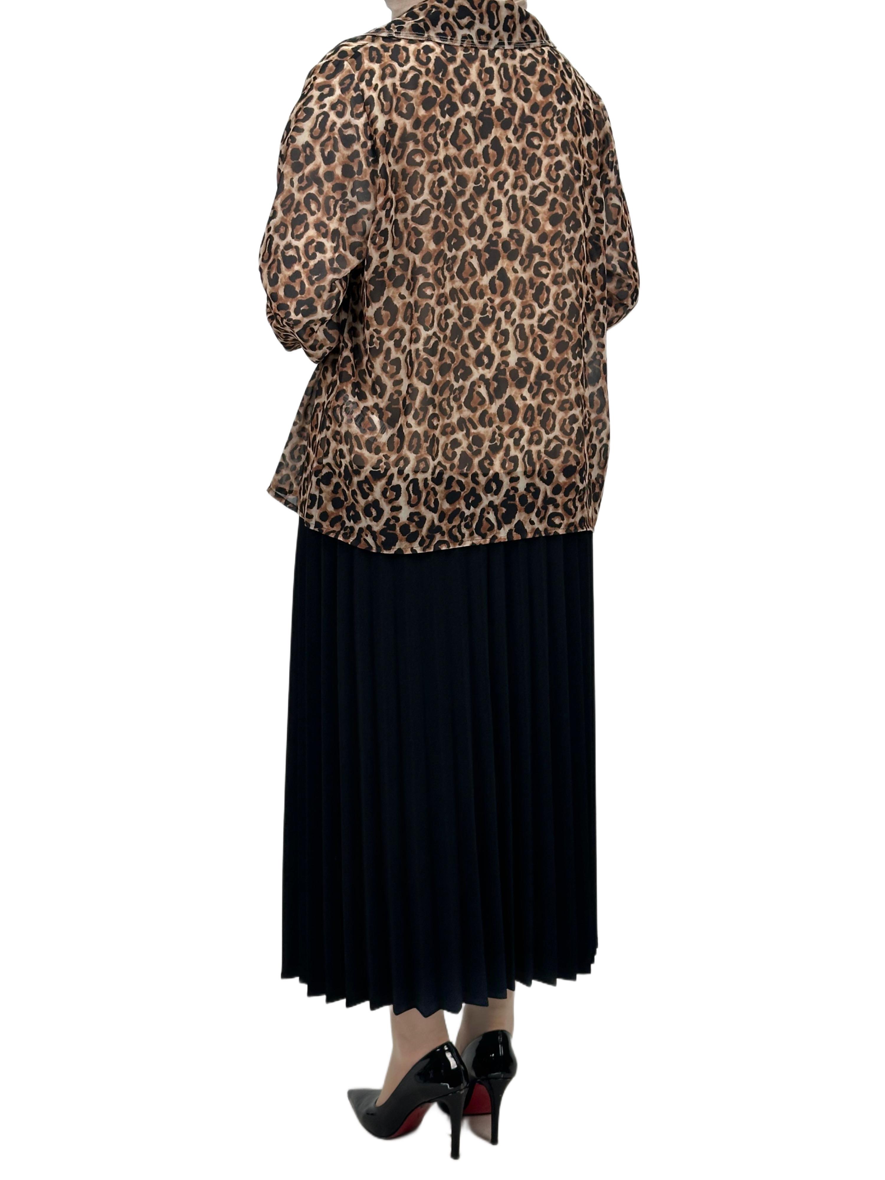 Büyük Beden Gömlek ve Bluz Takım Kahve OTW60014