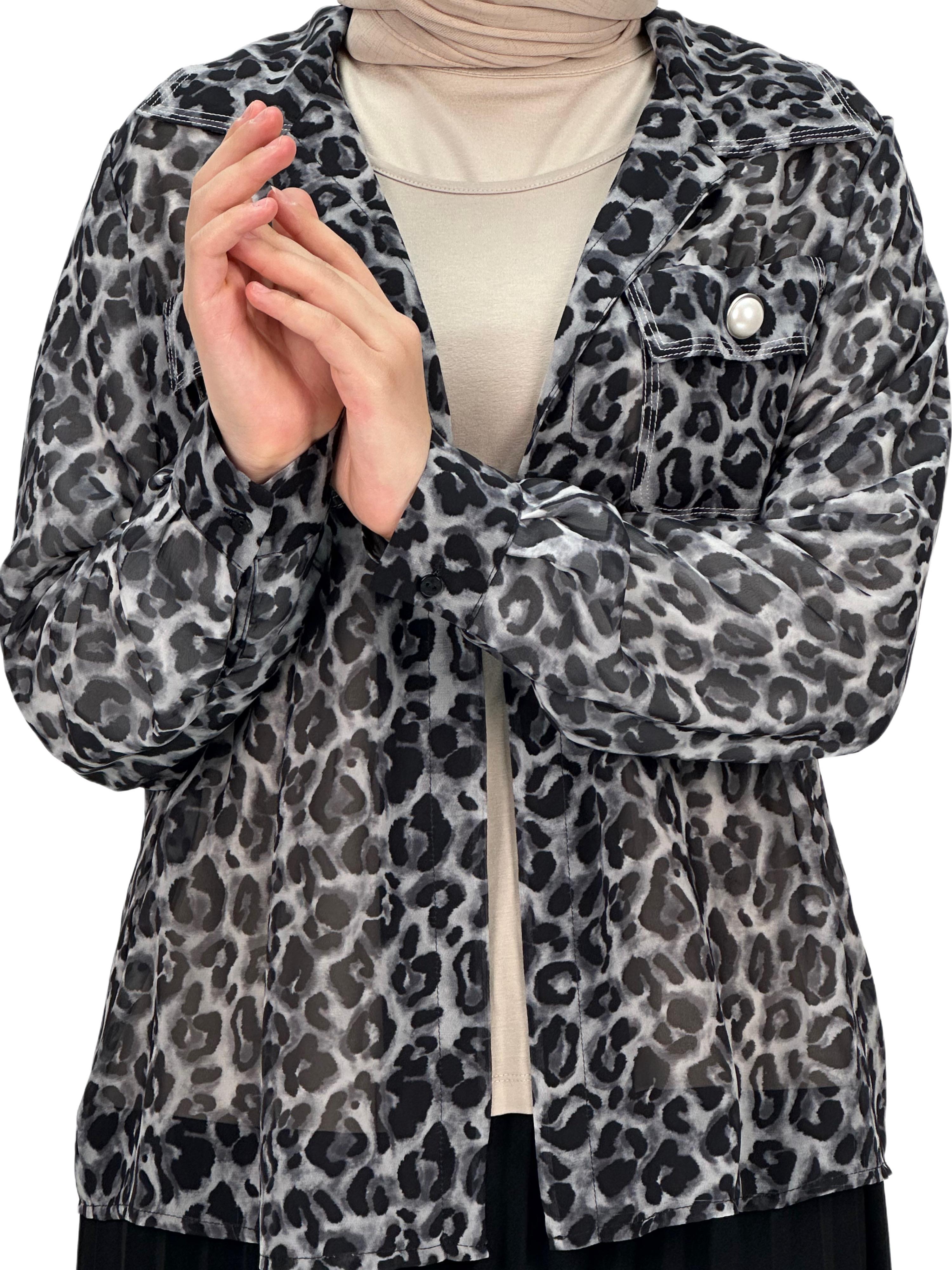 Büyük Beden Gömlek ve Bluz Takım Siyah OTW60014