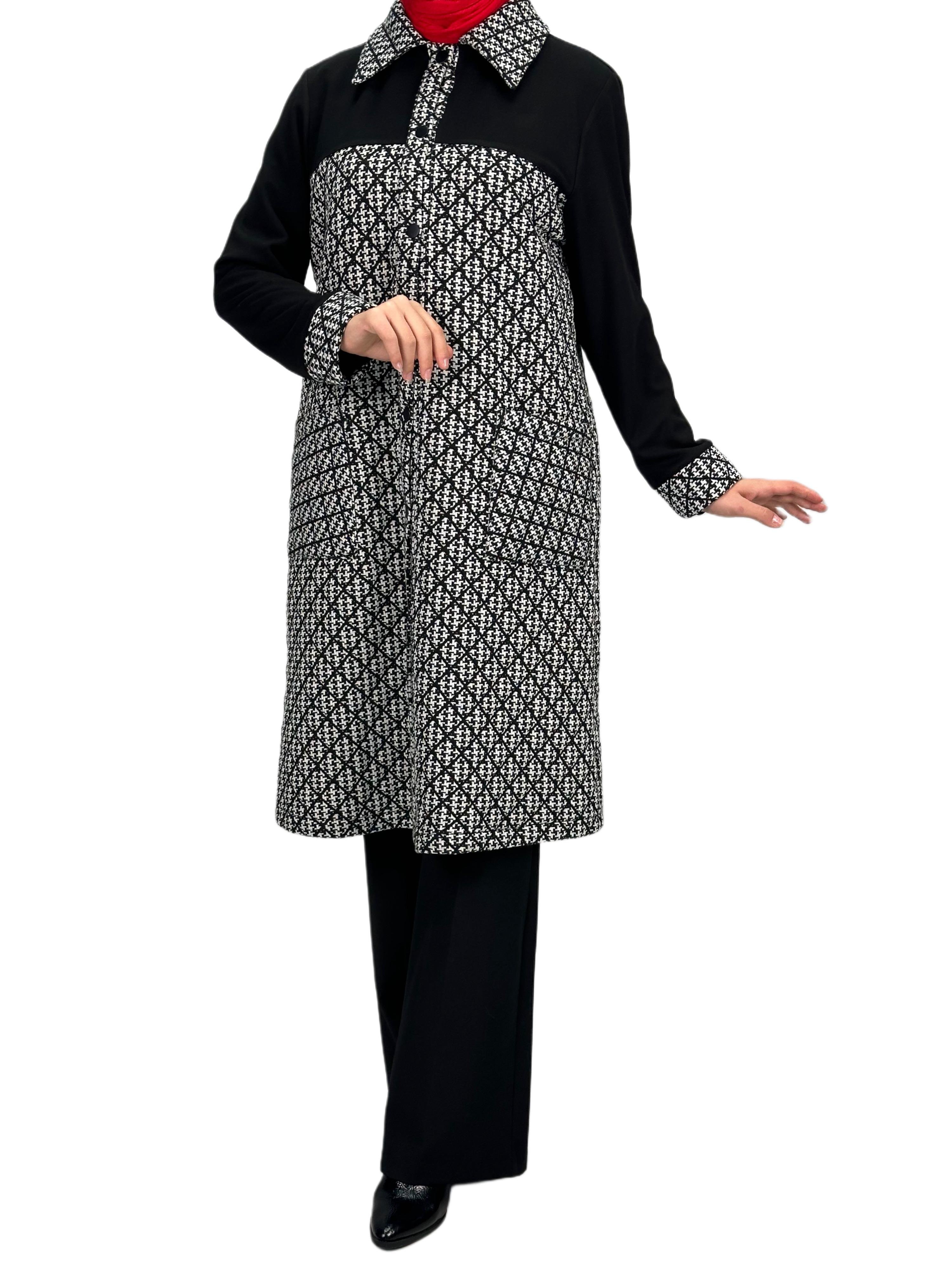 Büyük Beden Kap Siyah OTW6048