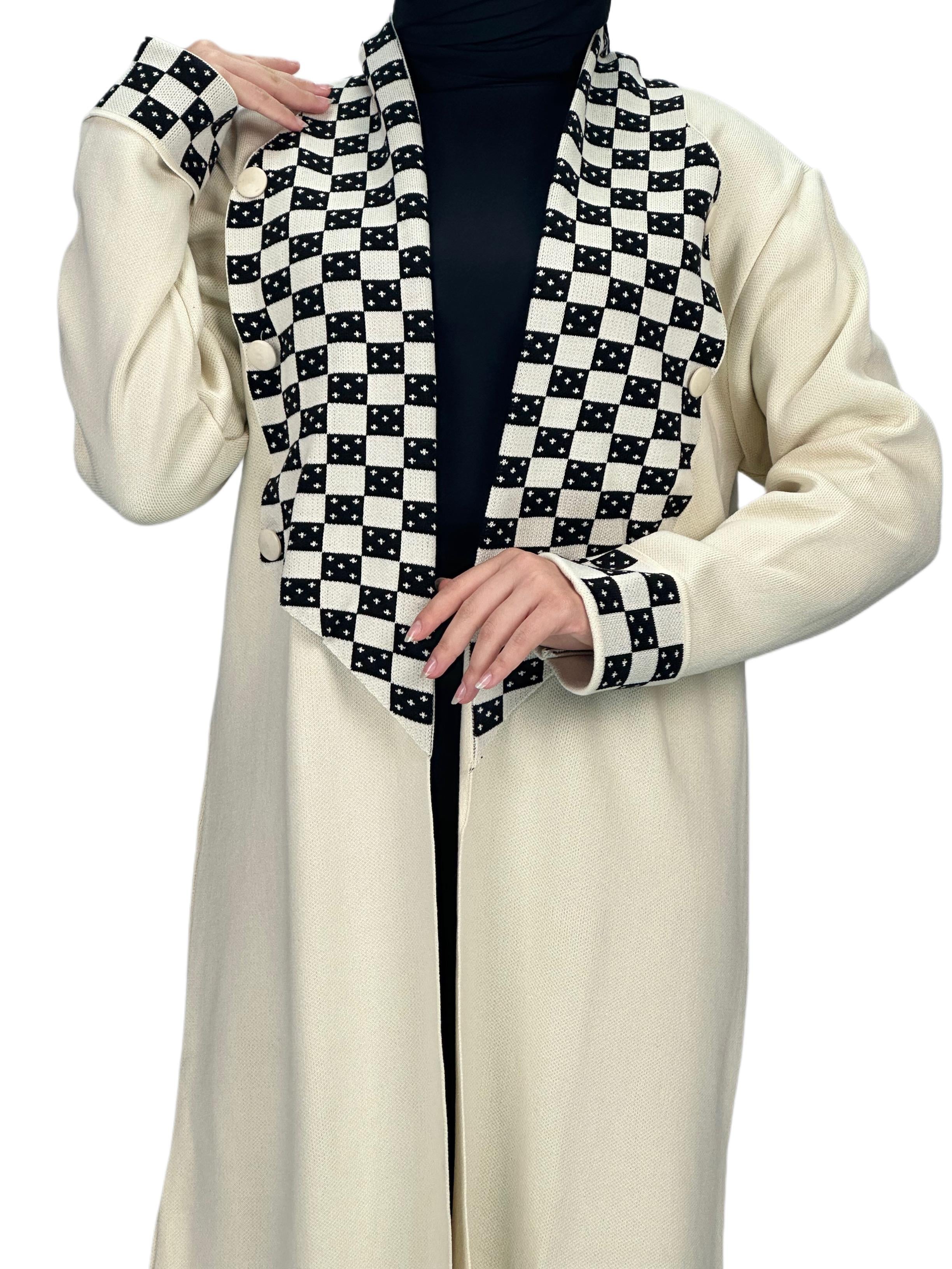 Çelik Örme Triko Hırka Krem OTW116