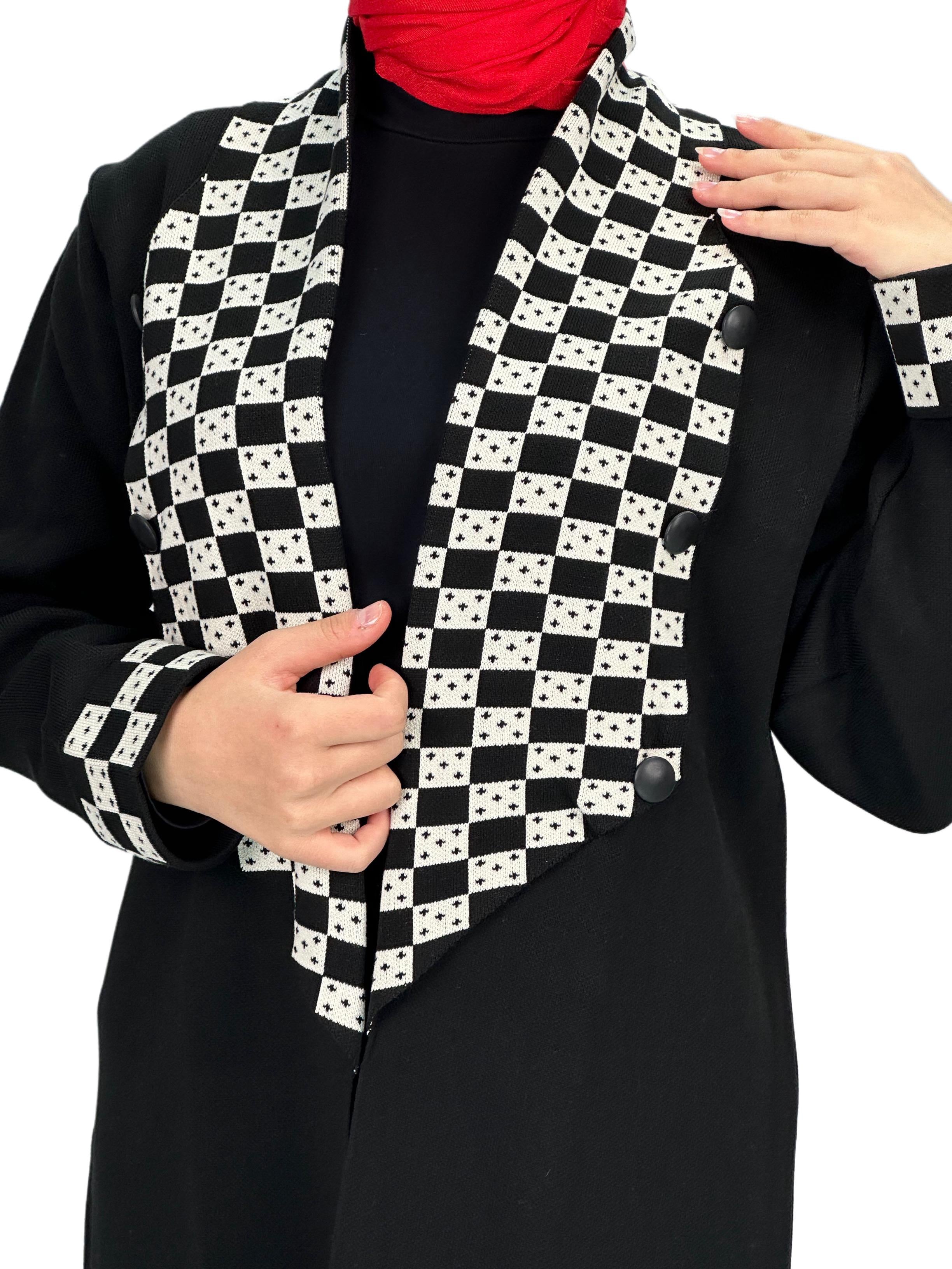 Çelik Örme Triko Hırka Siyah OTW116