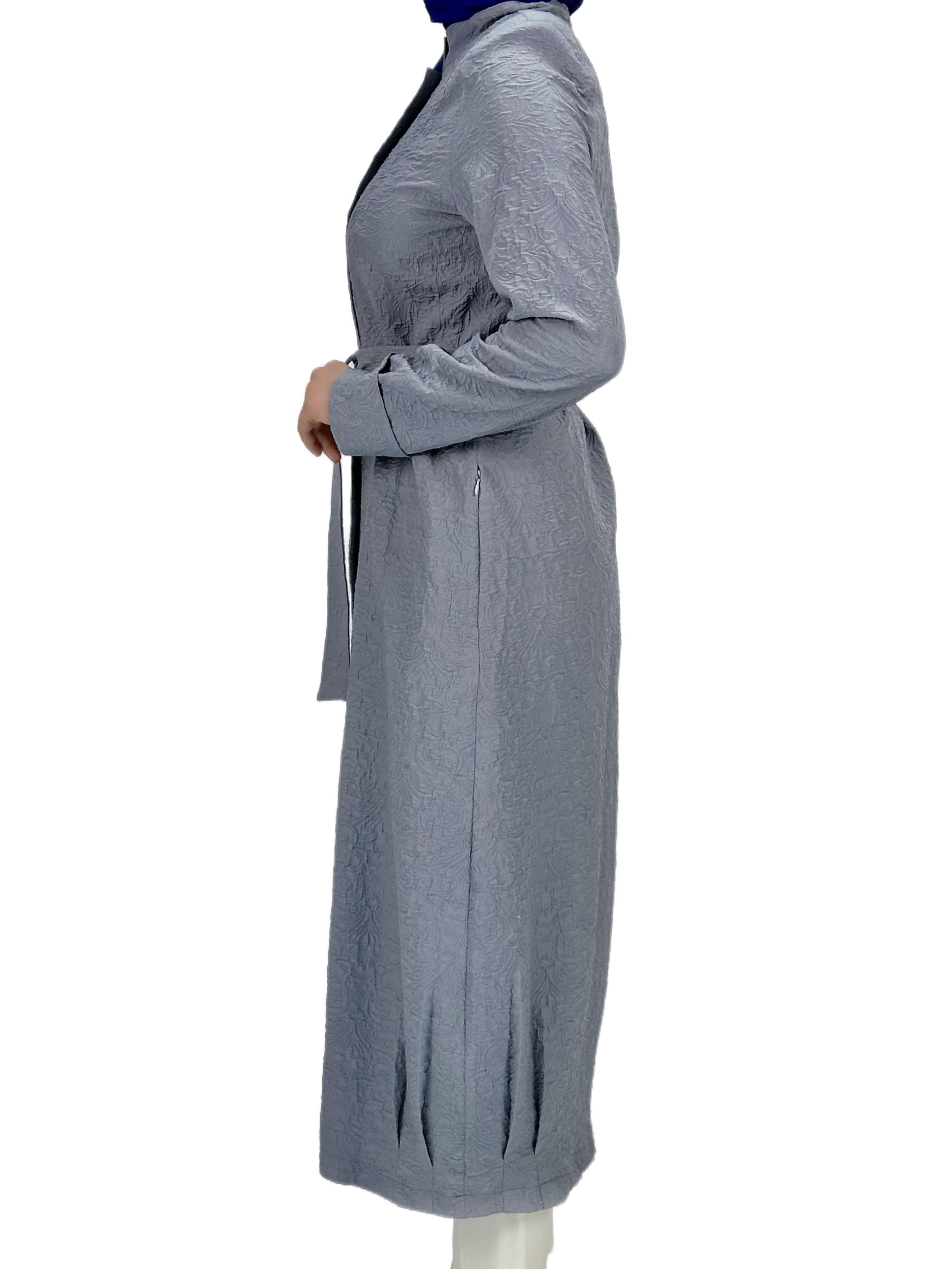 Çıtçıtlı Kap Gri OTW36228