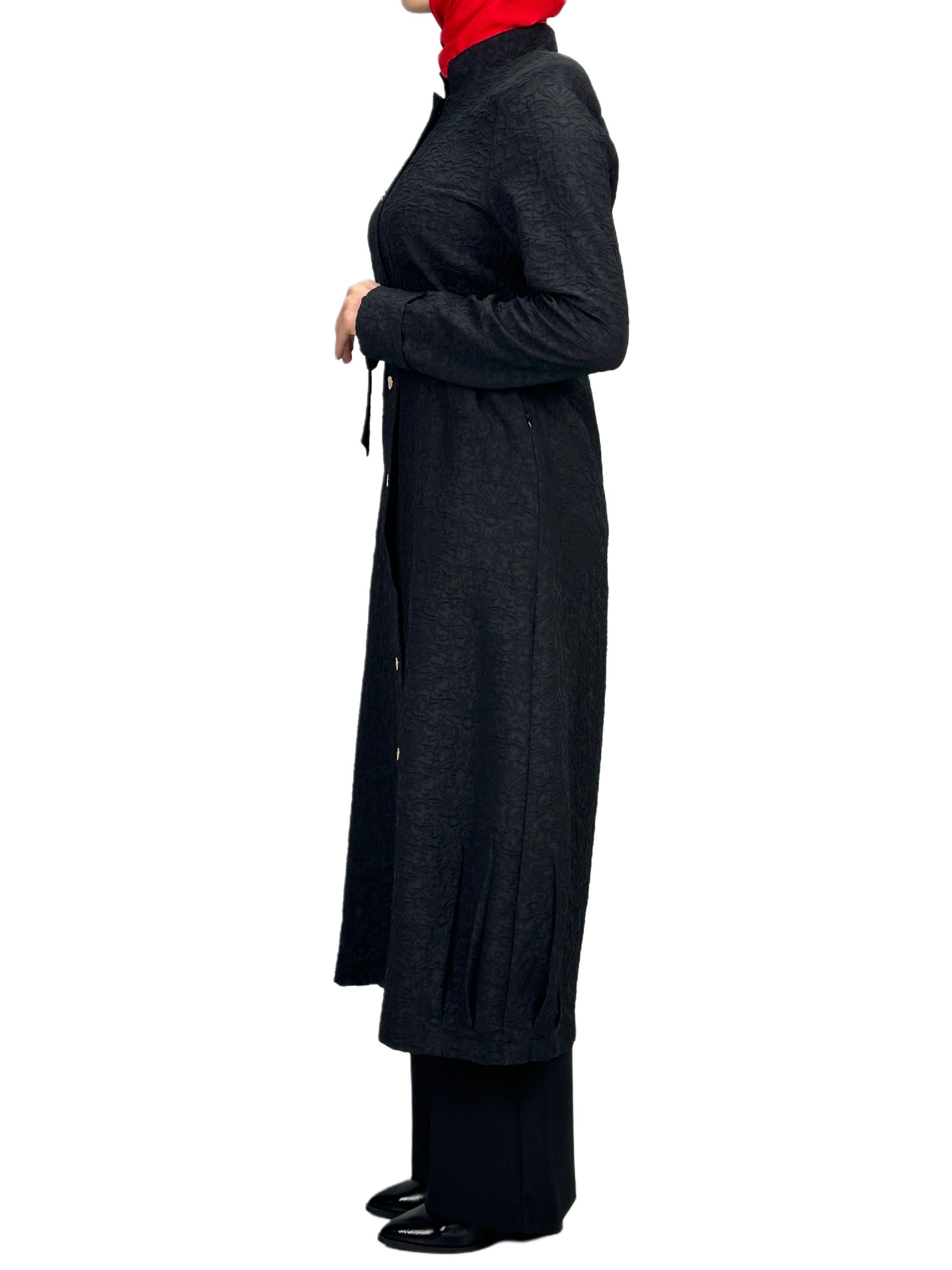 Çıtçıtlı Kap Siyah OTW36228