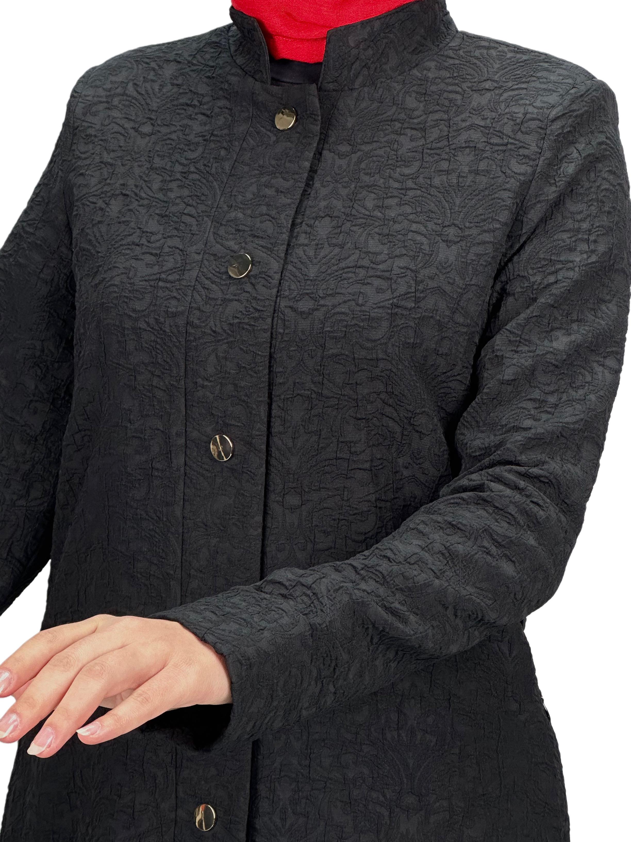 Çıtçıtlı Kap Siyah OTW36228