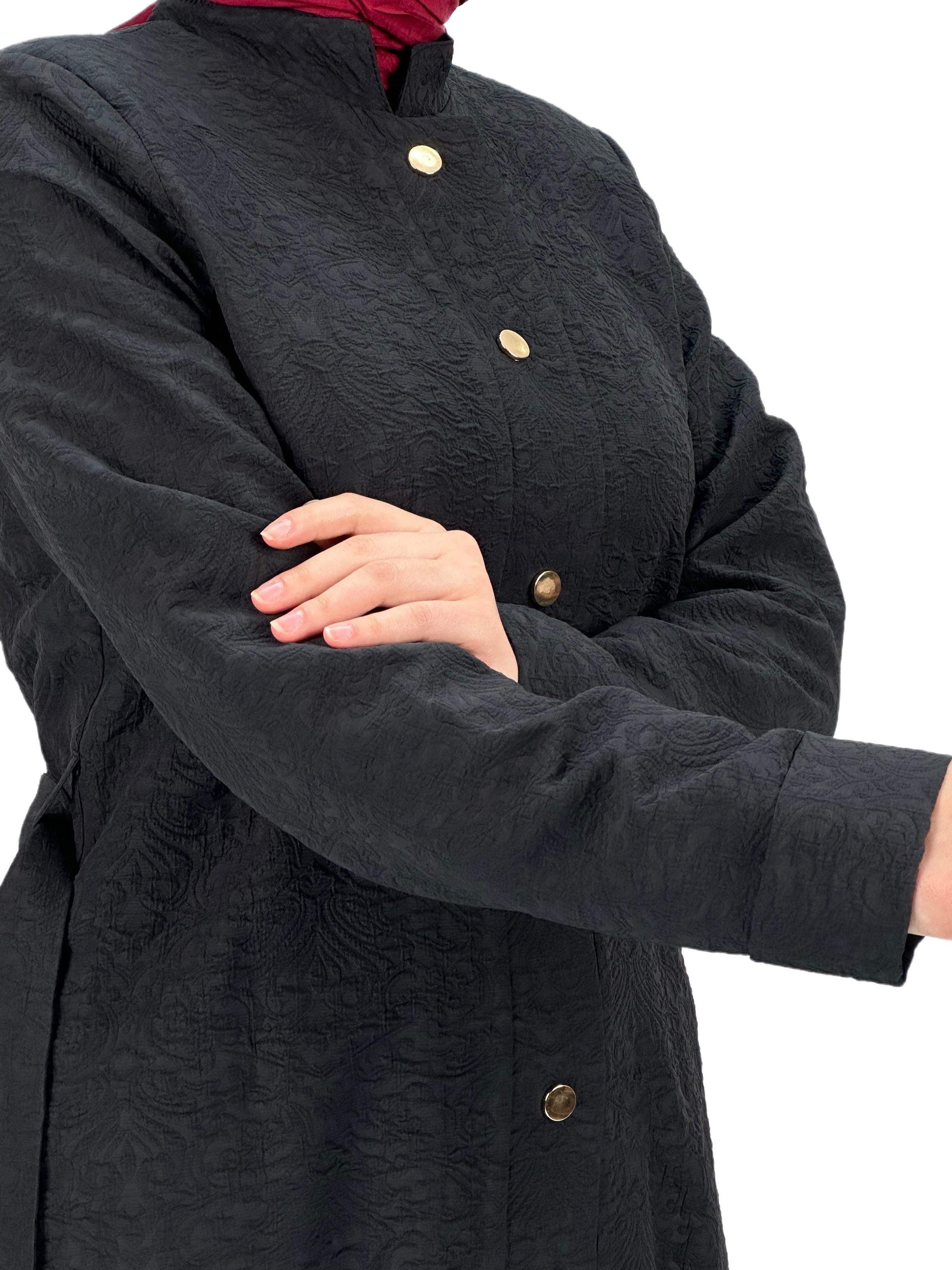 Çıtçıtlı Kap Siyah OTW36228