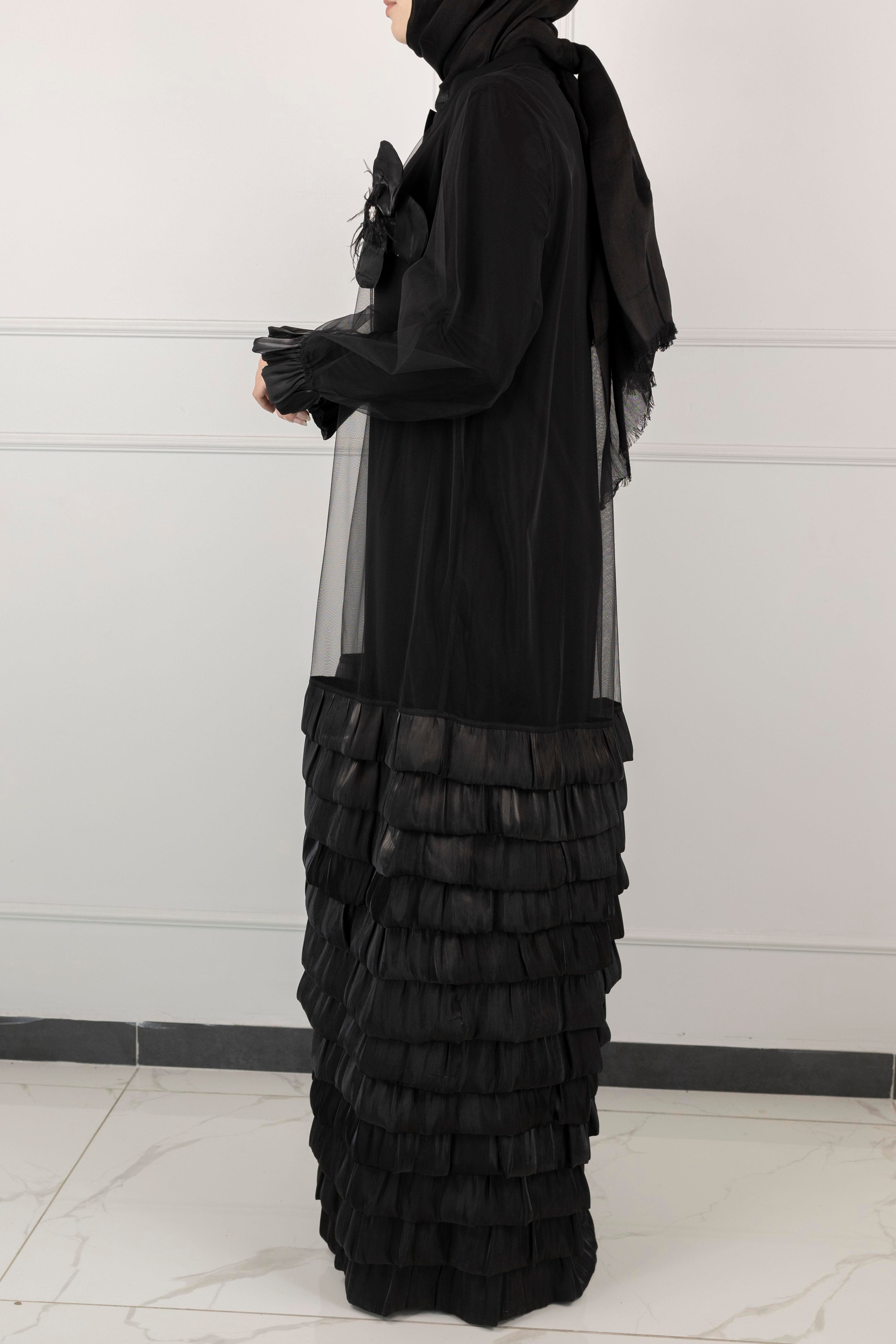 GENÇ ABAYA TAKIM Siyah OTW2146