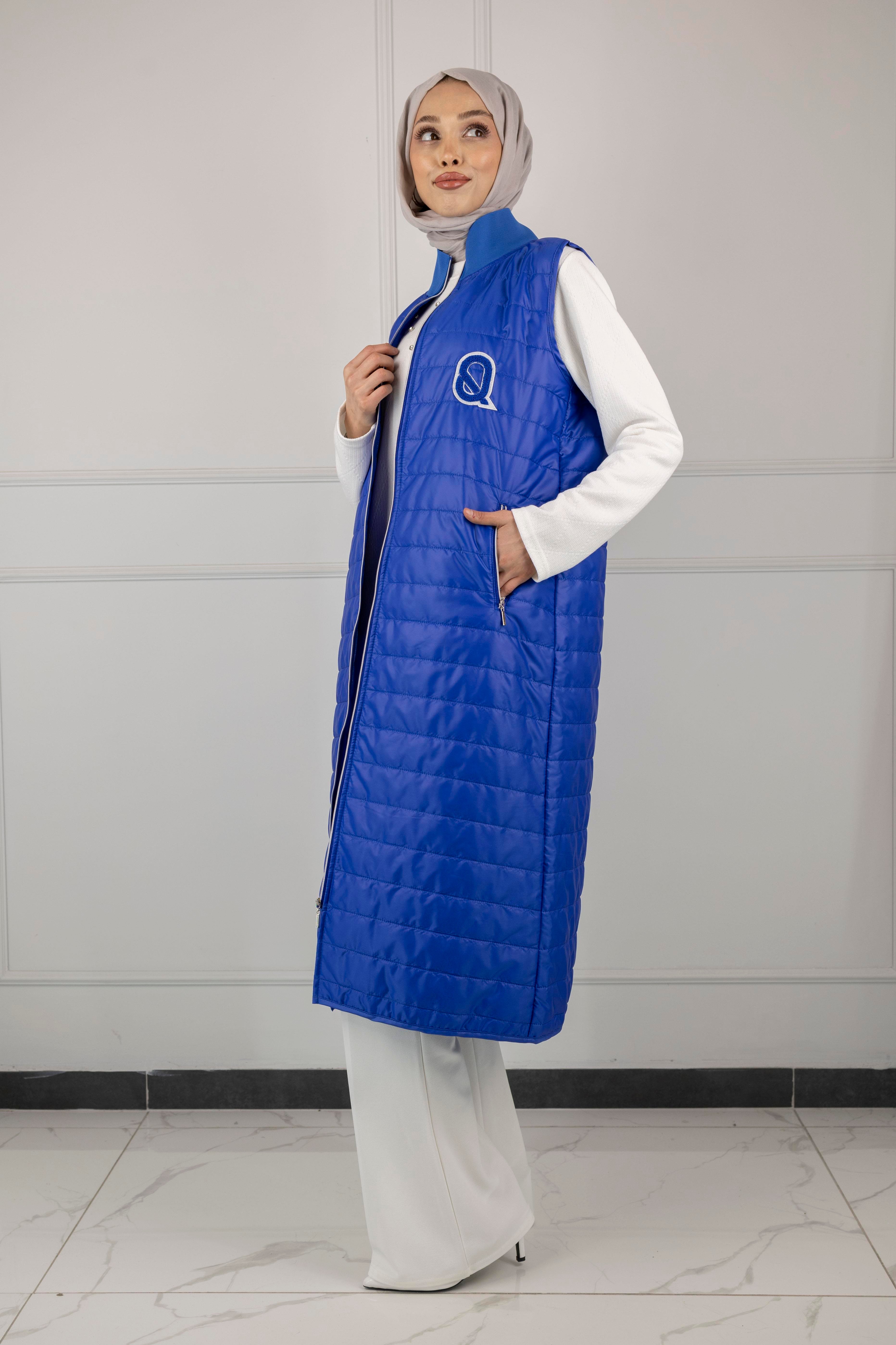 Kapitone Yelek Saks OTW6014