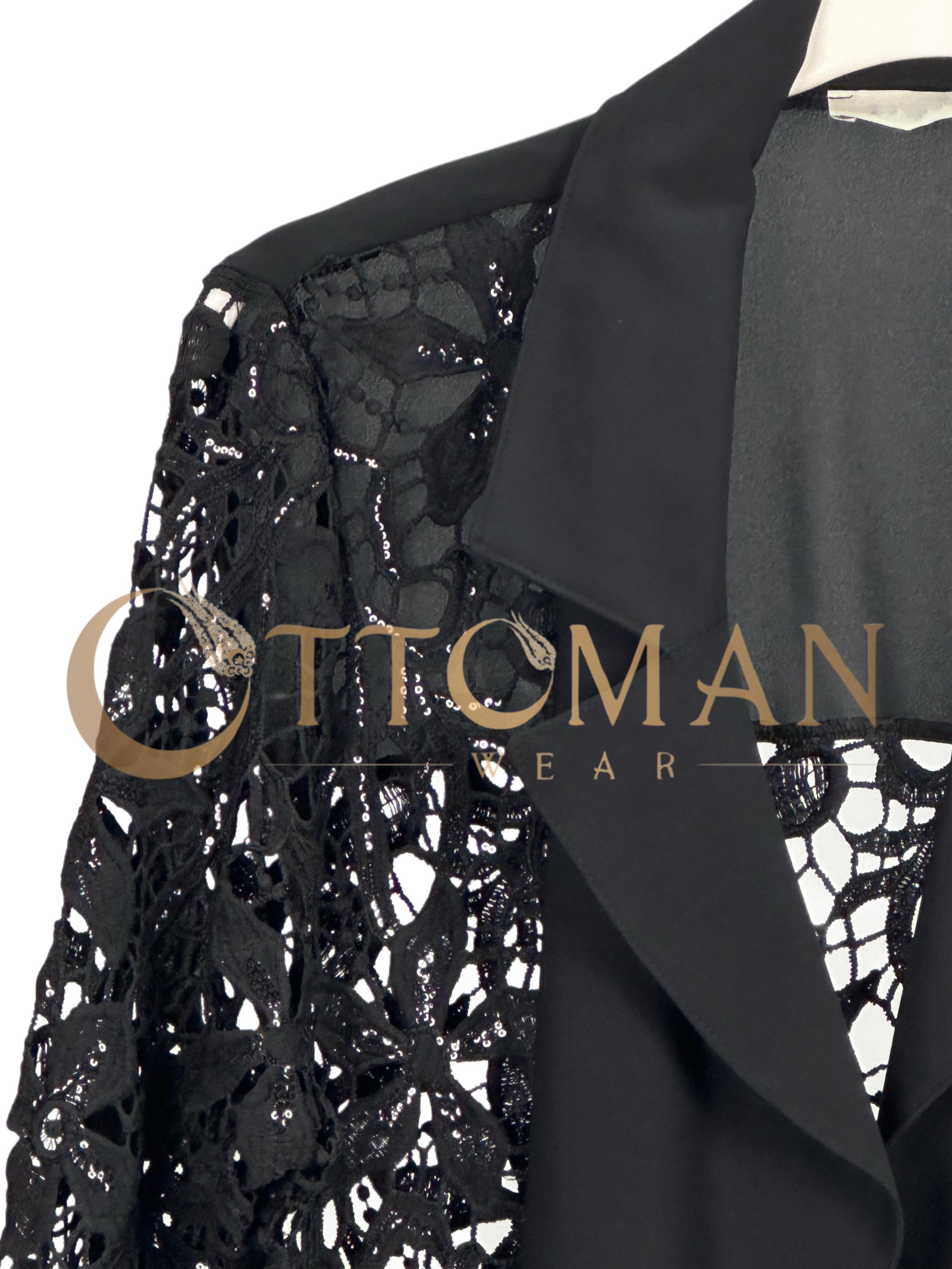 Kimono Siyah OTW6084