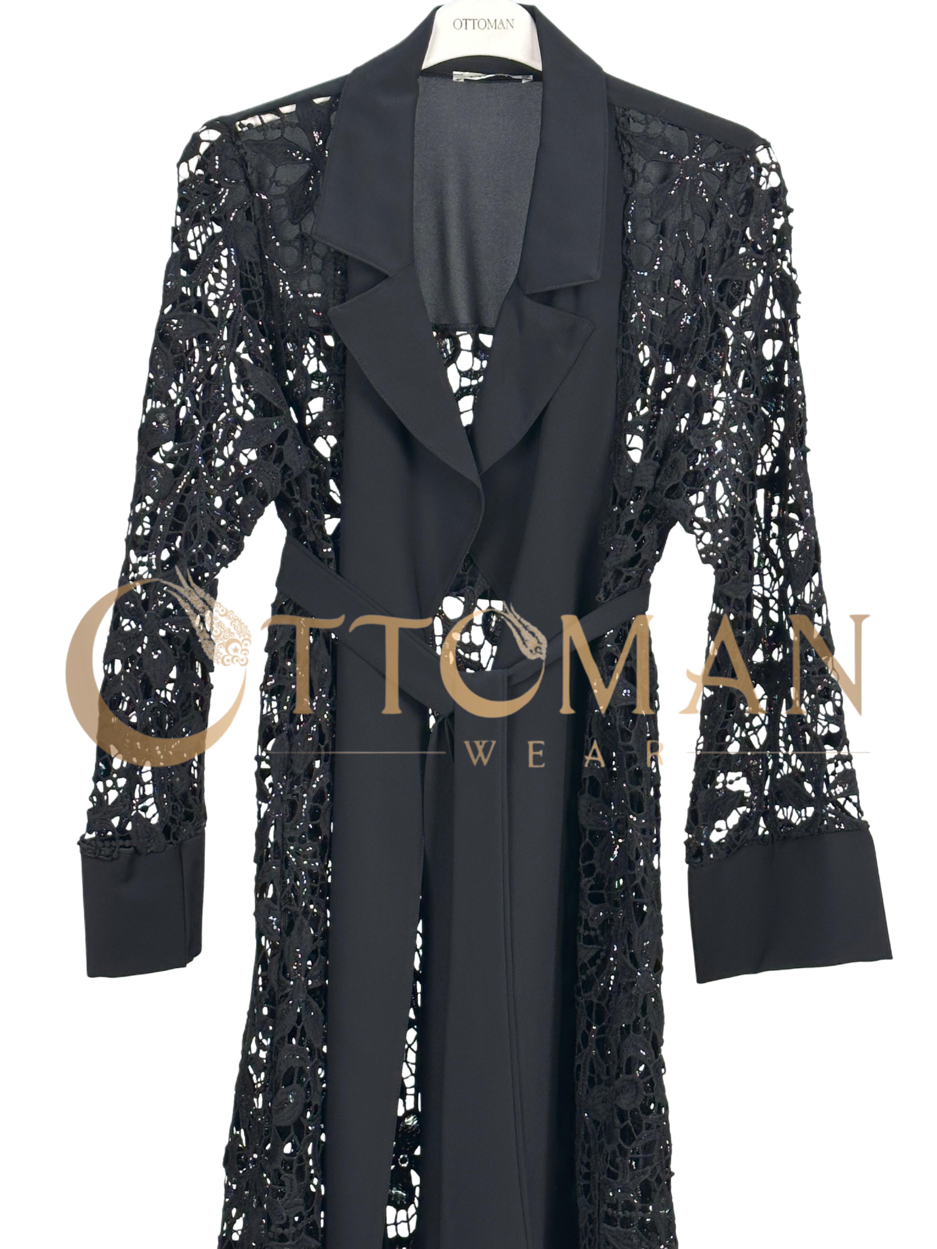 Kimono Siyah OTW6084