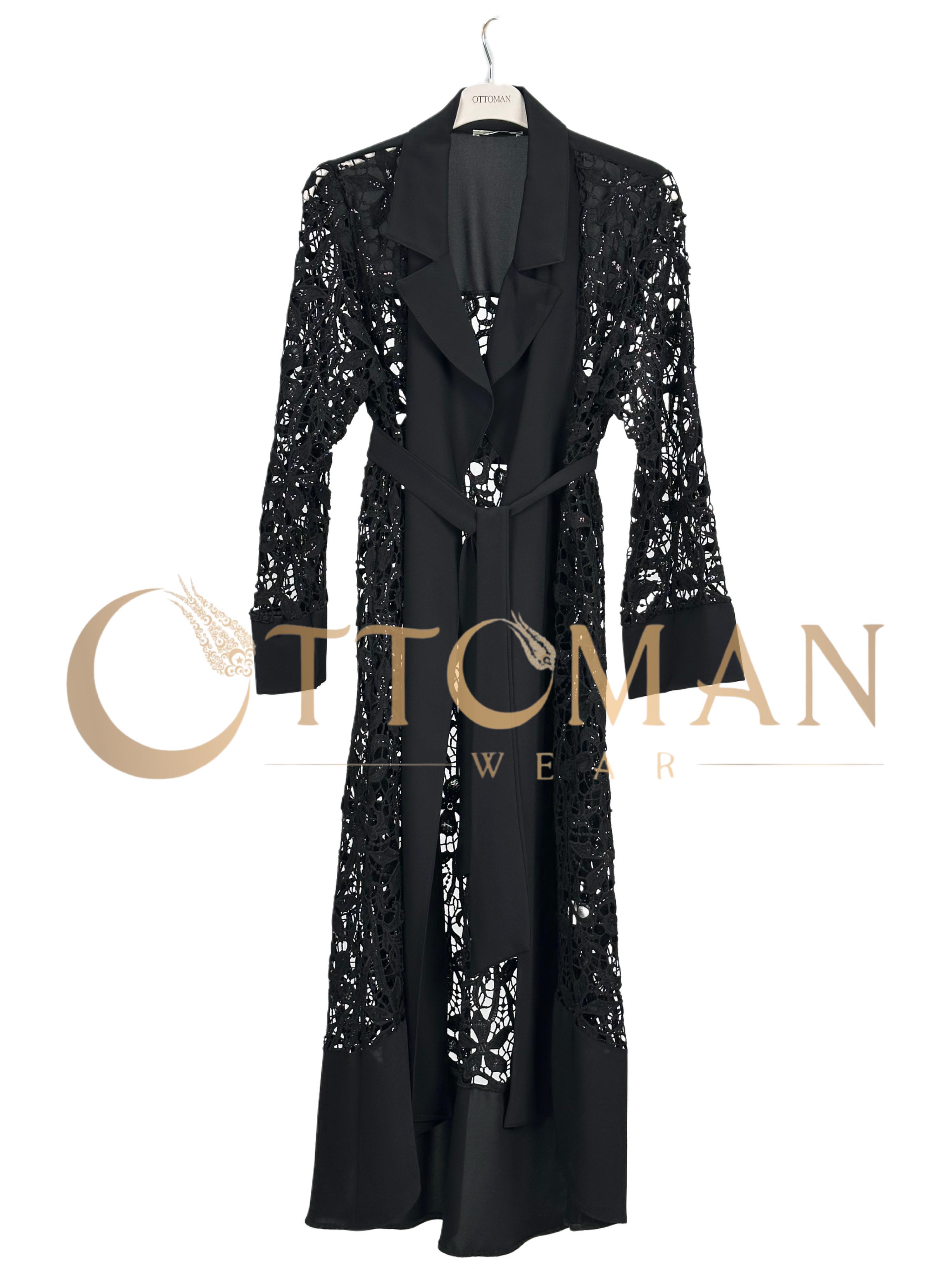 Kimono Siyah OTW6084