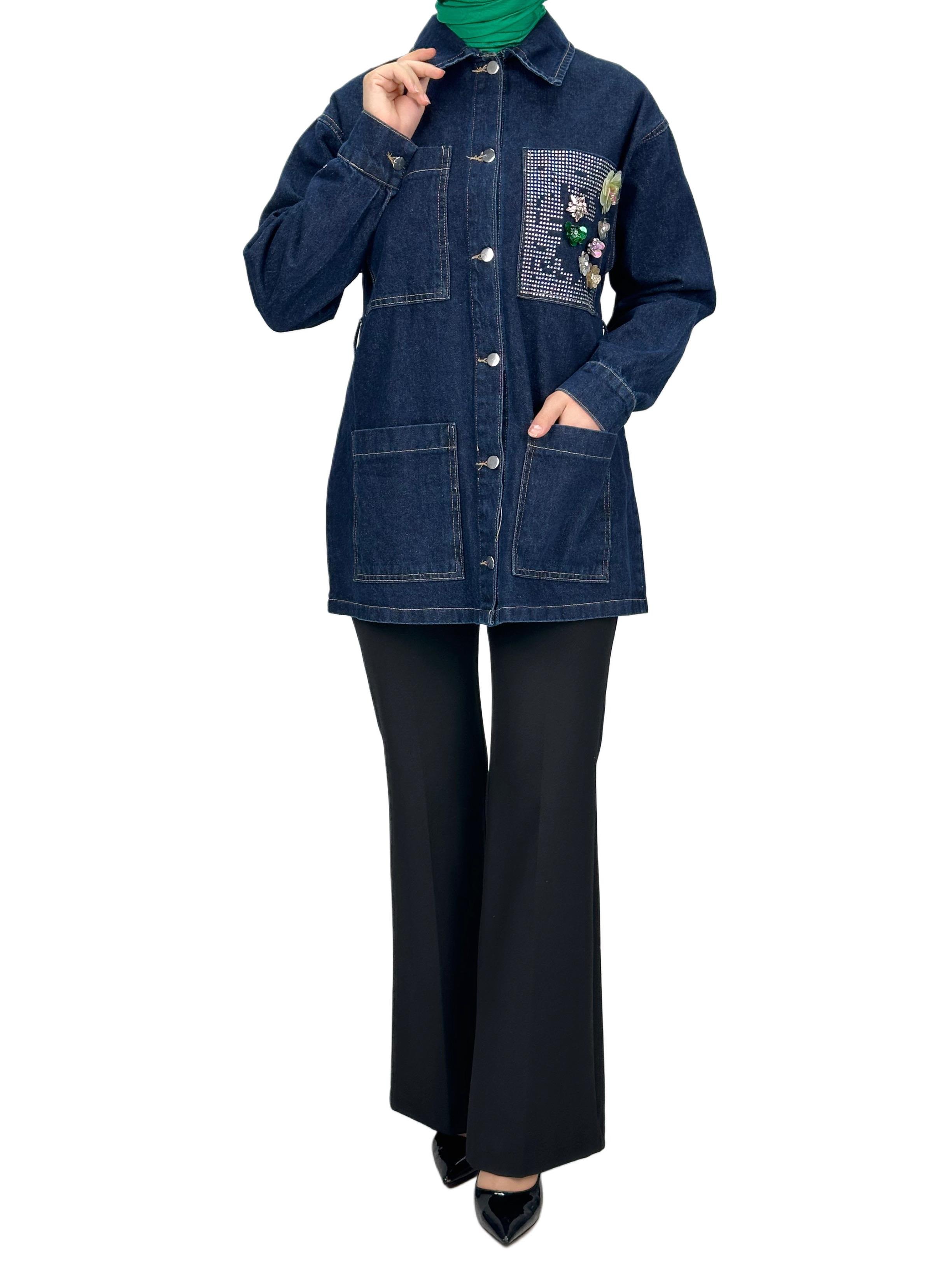 Kot Ceket Koyu Mavi OTW2016