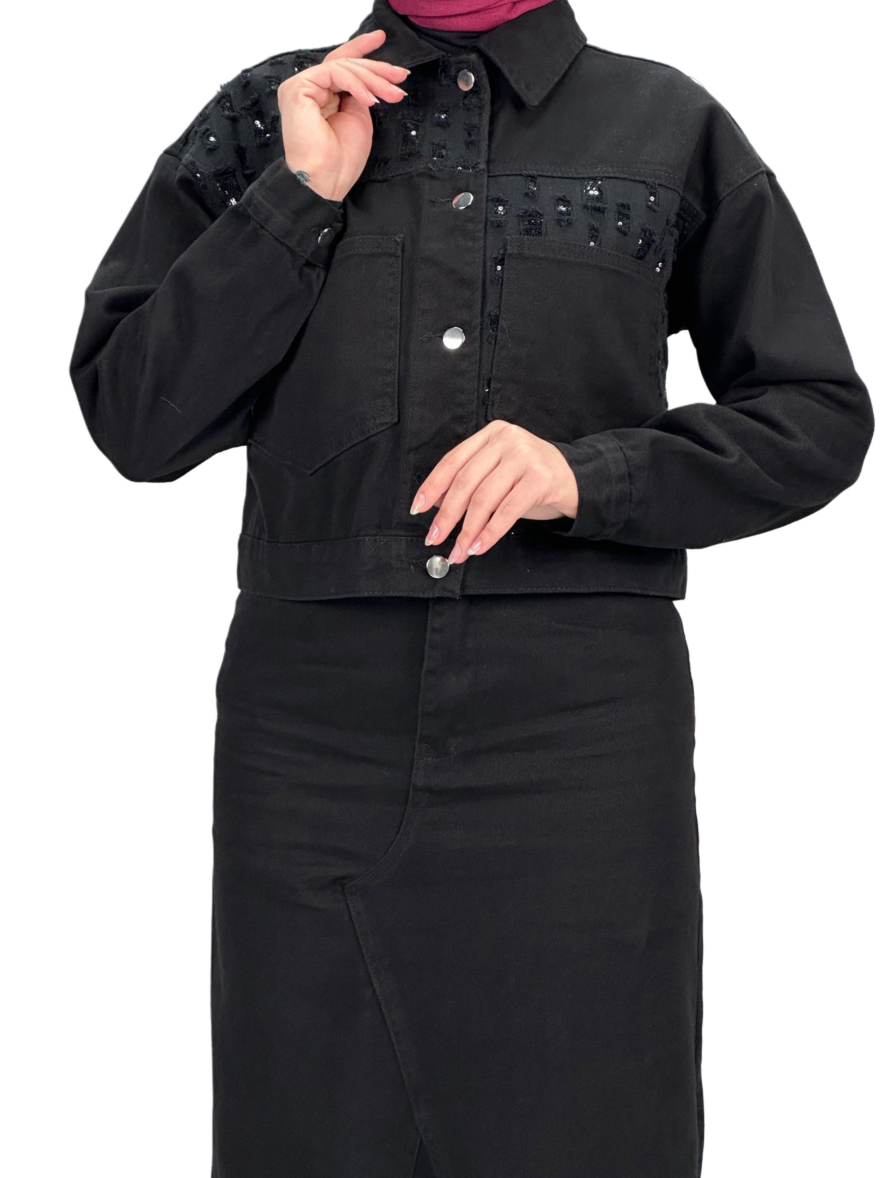 Kot Etekli Takım Siyah OTW2021