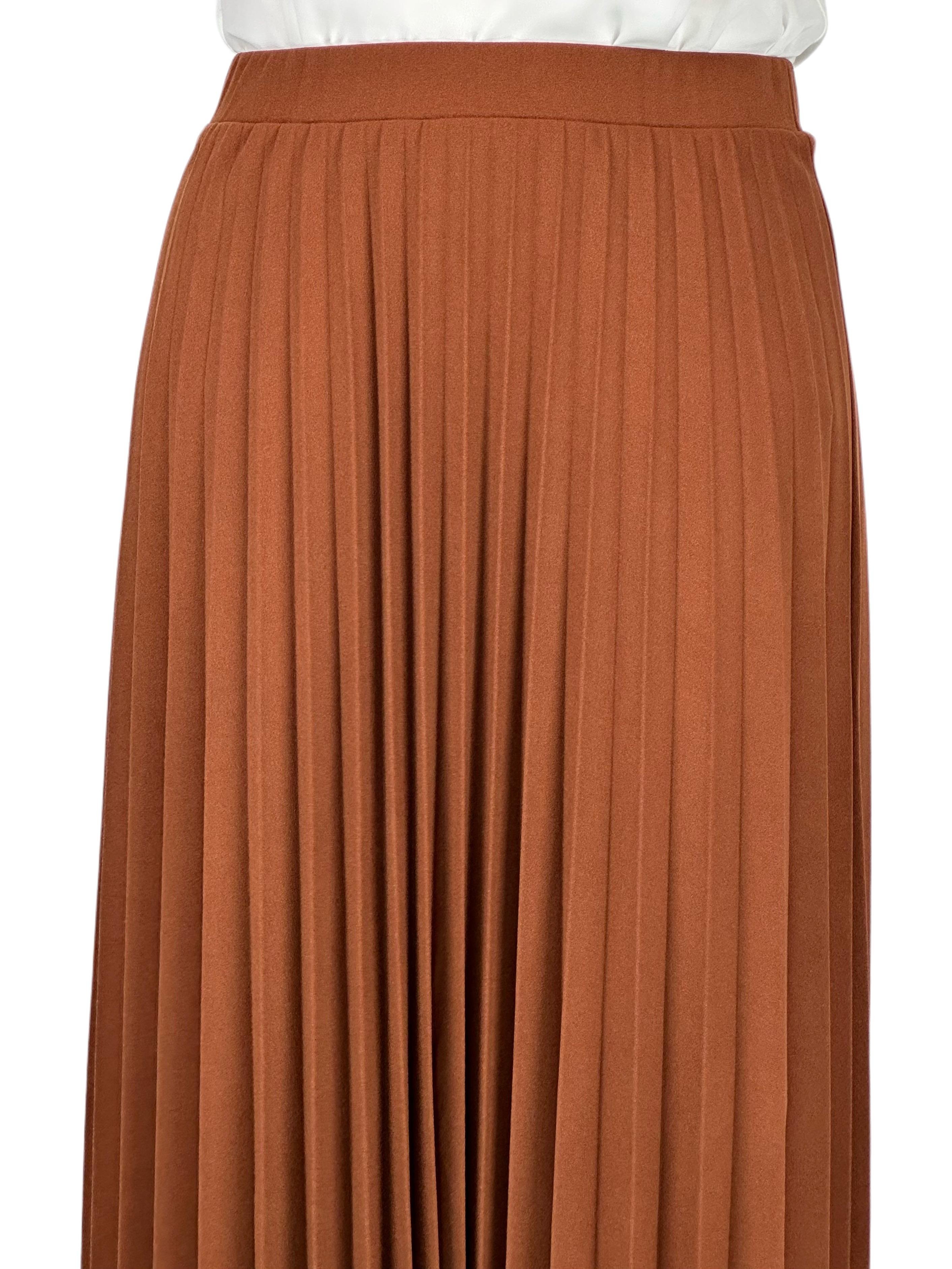 Krep Kumaş Etek Tarçın OTW8413