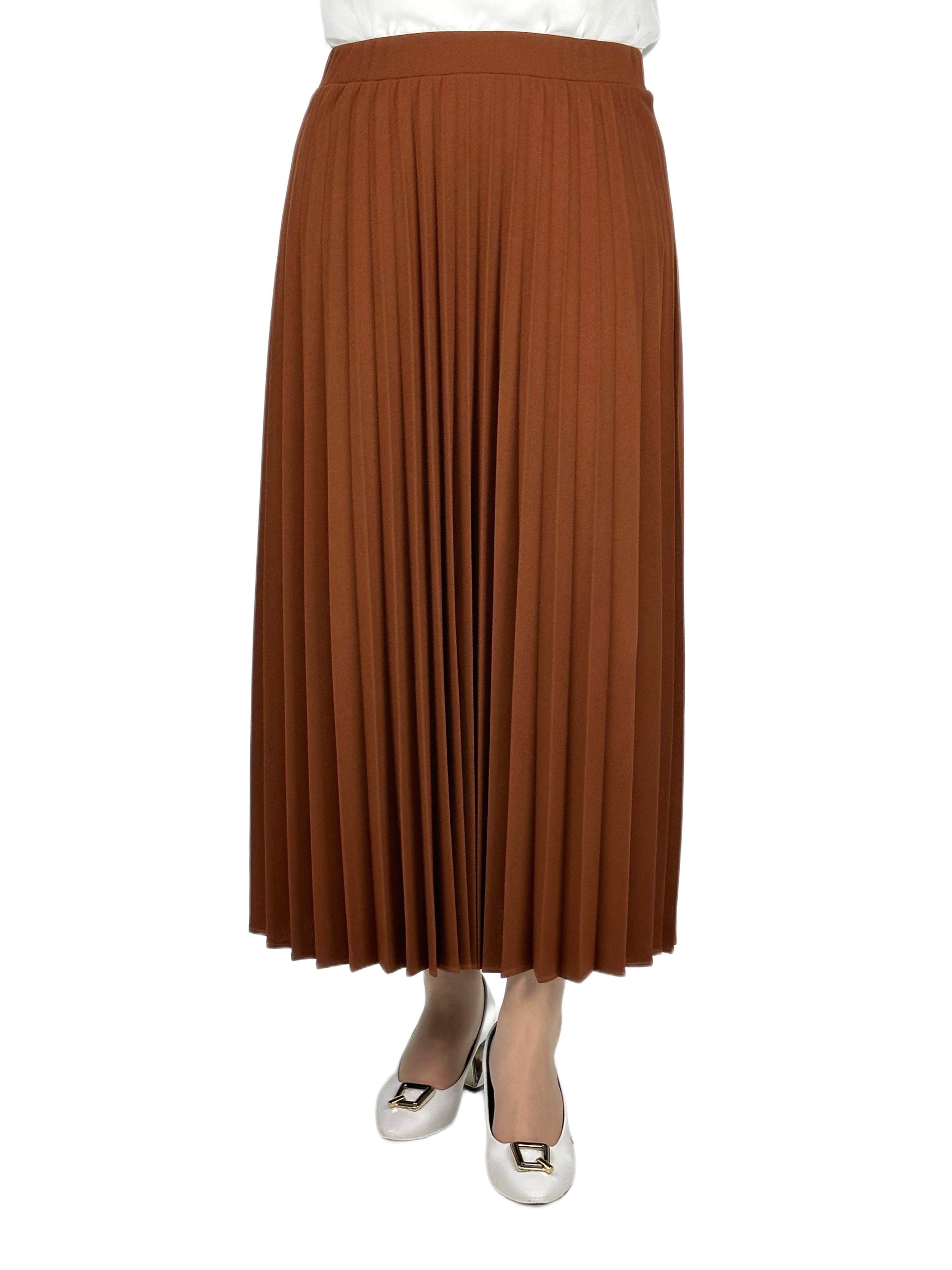 Krep Kumaş Etek Tarçın OTW8413