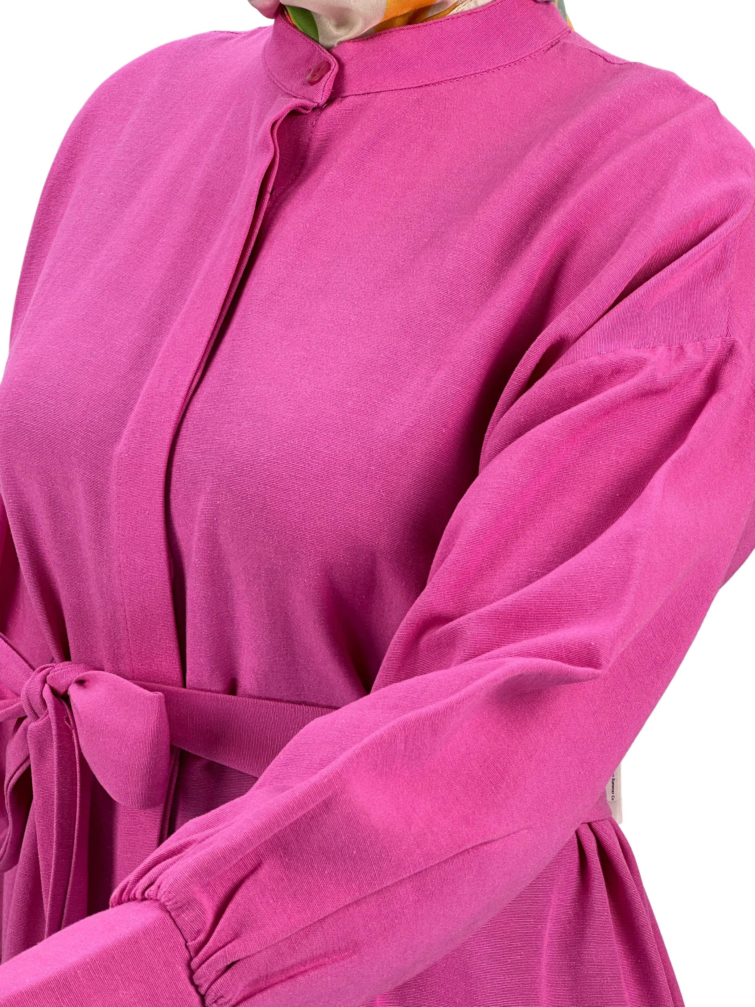Kuşaklı Tunik Pembe OTW8342