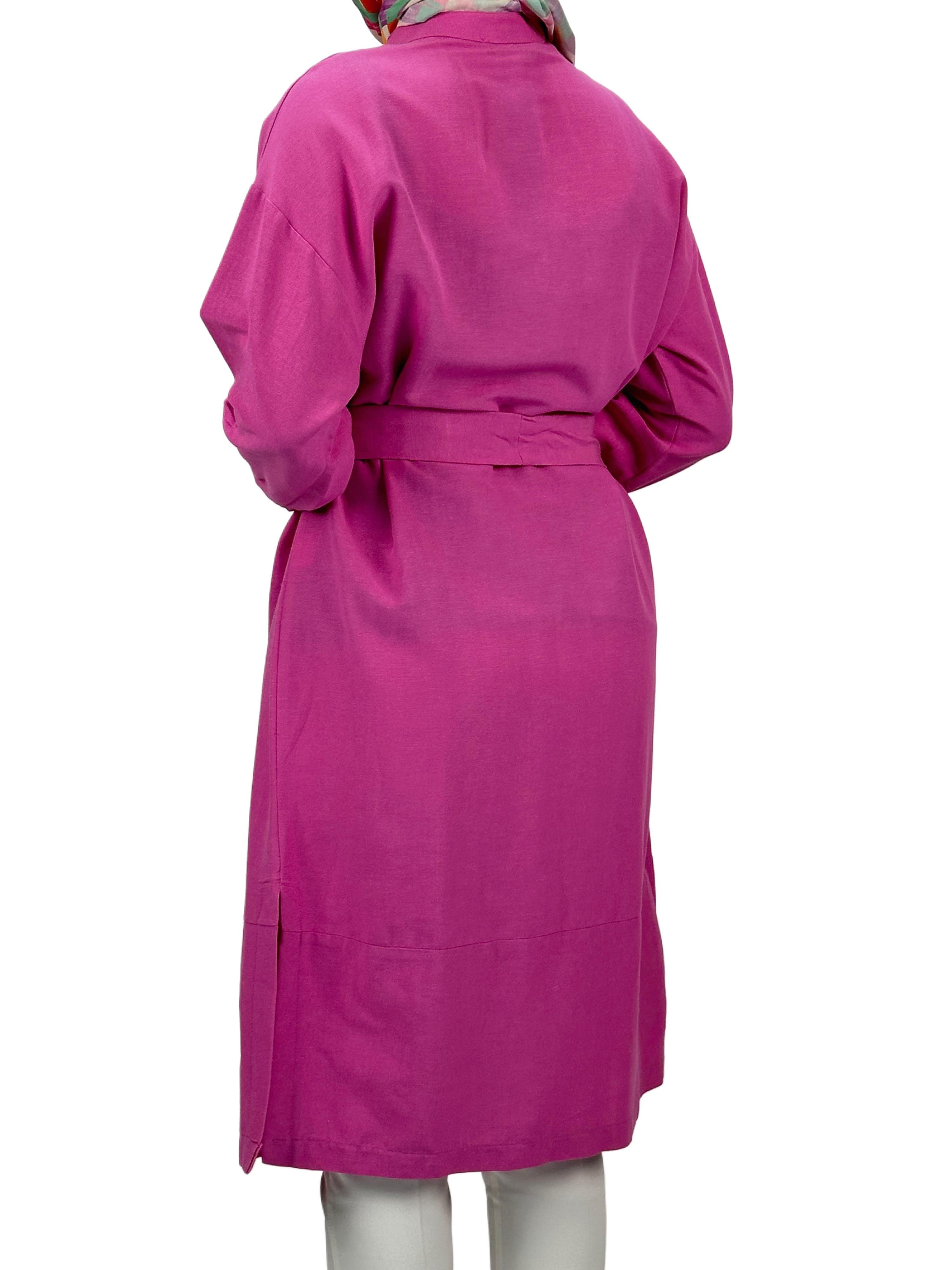 Kuşaklı Tunik Pembe OTW8342
