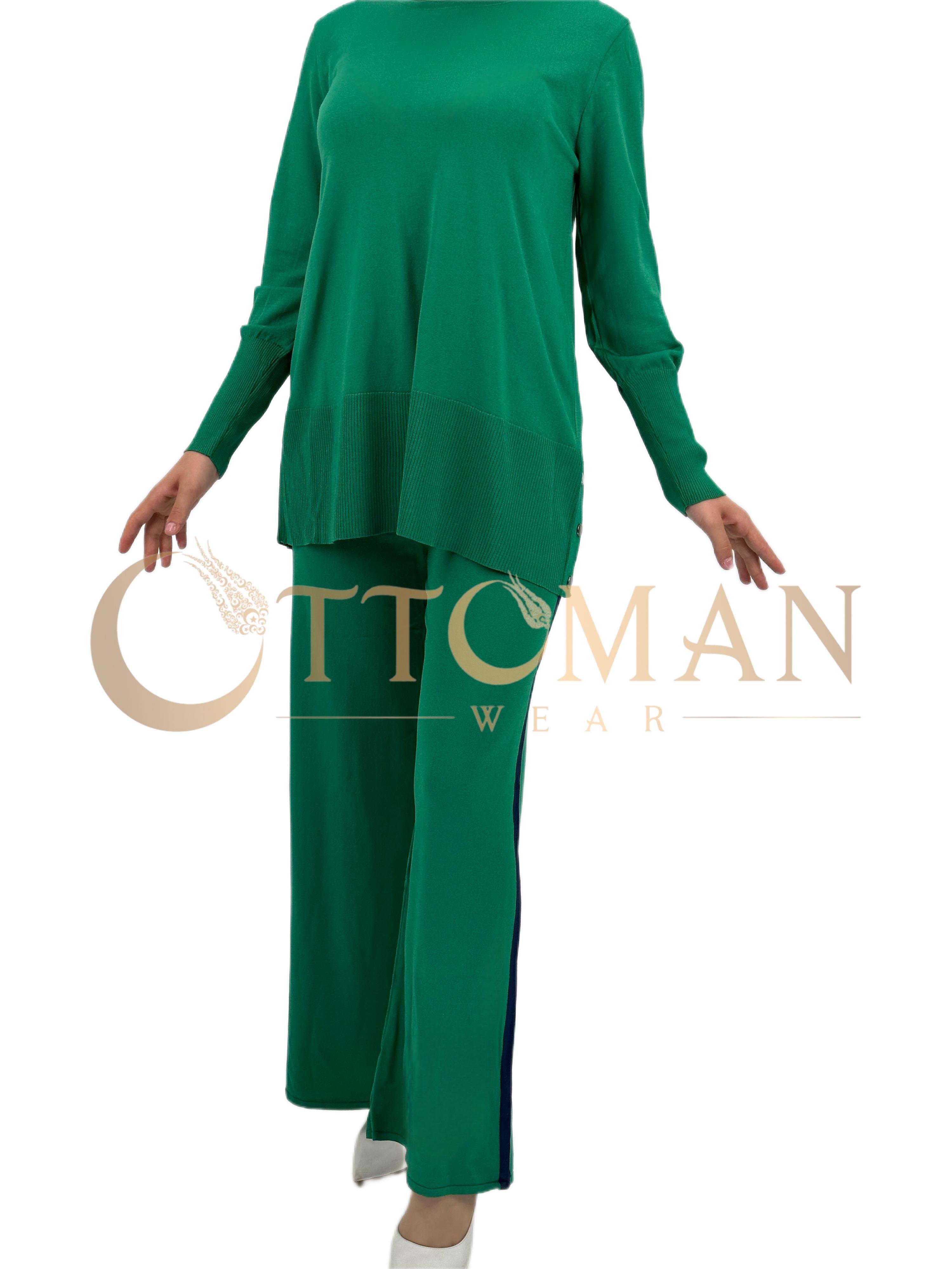 Merserize Triko Pantolonlu Takım Benetton OTW2539