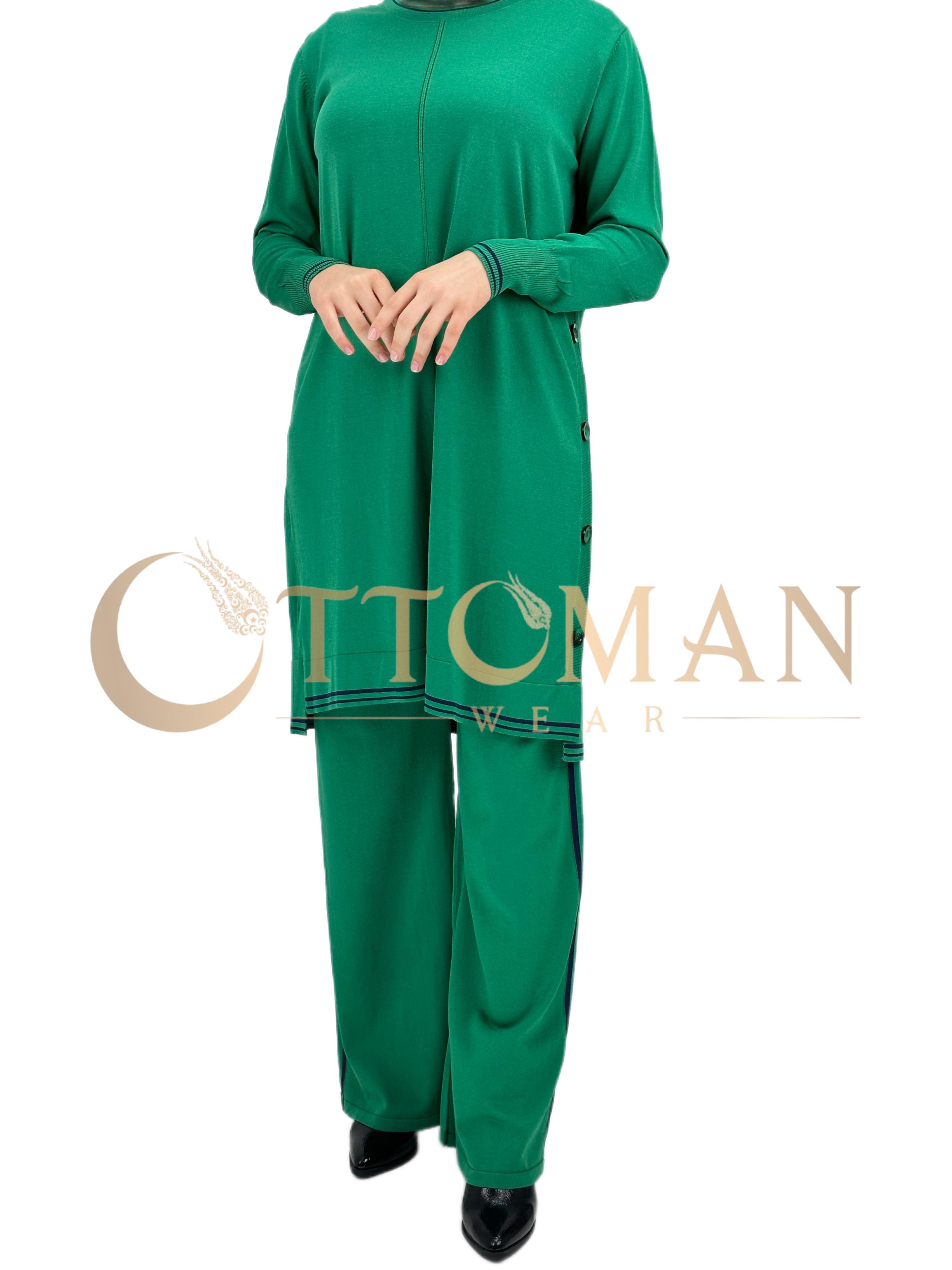Merserize Triko Pantolonlu Takım Benetton OTW2752
