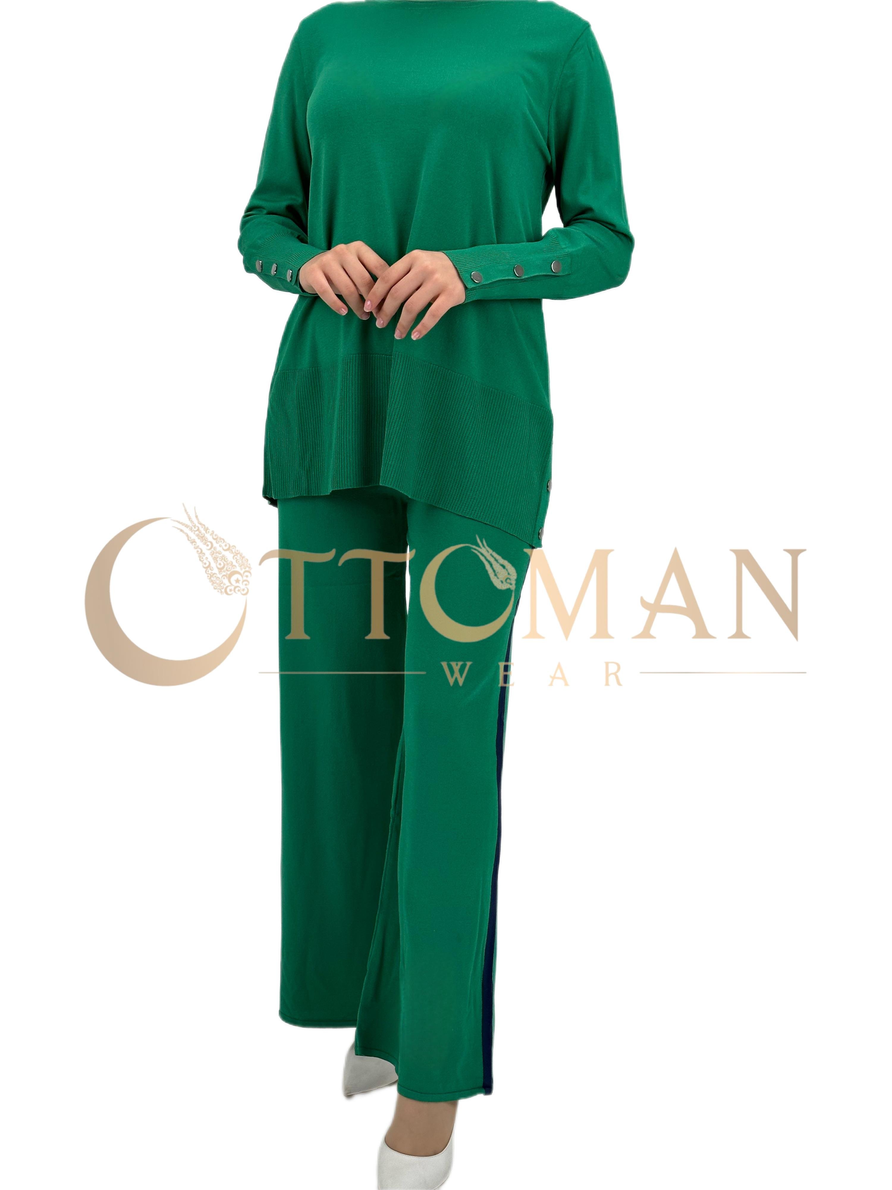 Merserize Triko Pantolonlu Takım Benetton OTW2539
