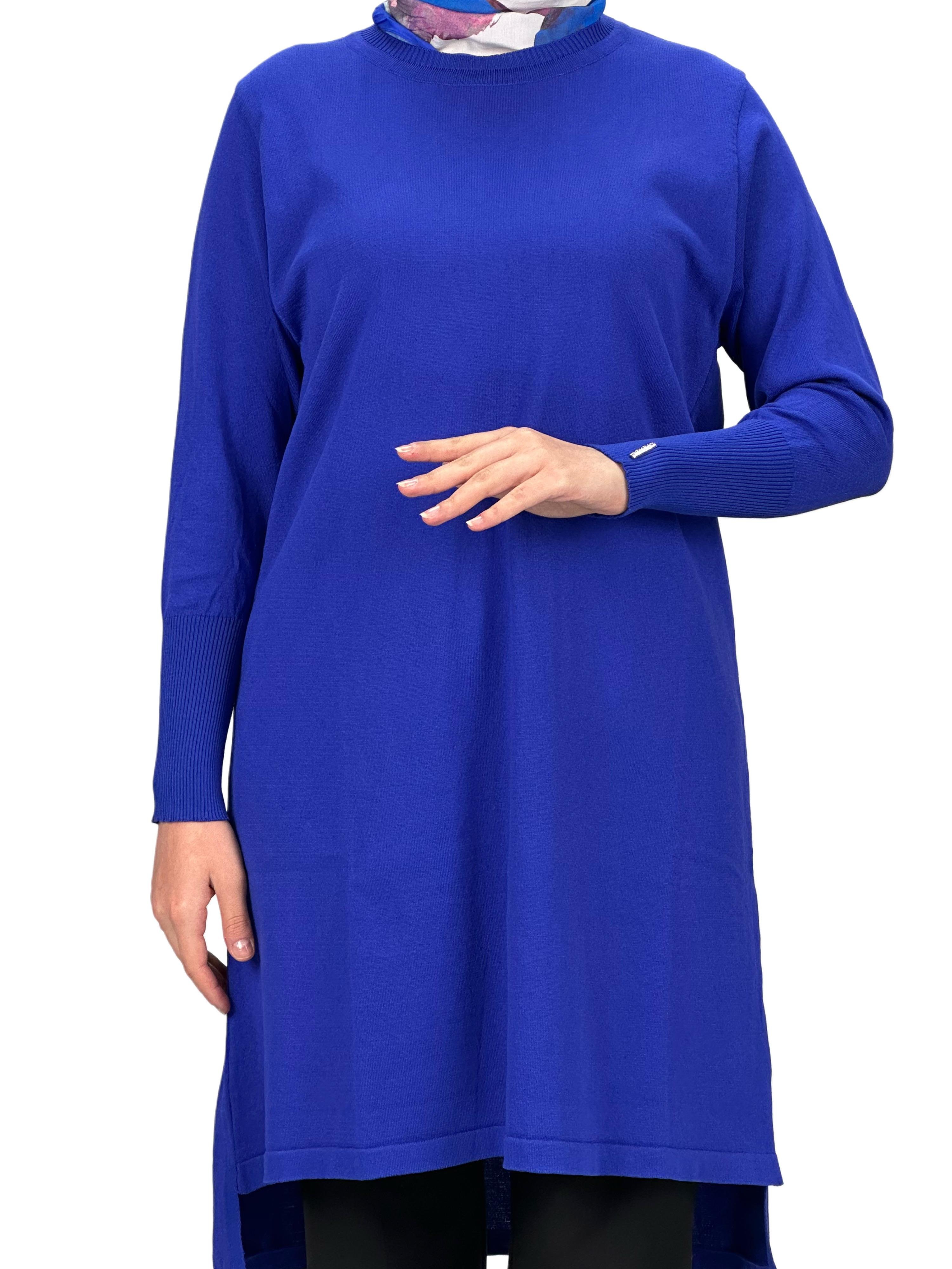 Merserize Triko Tunik Saks OTW121