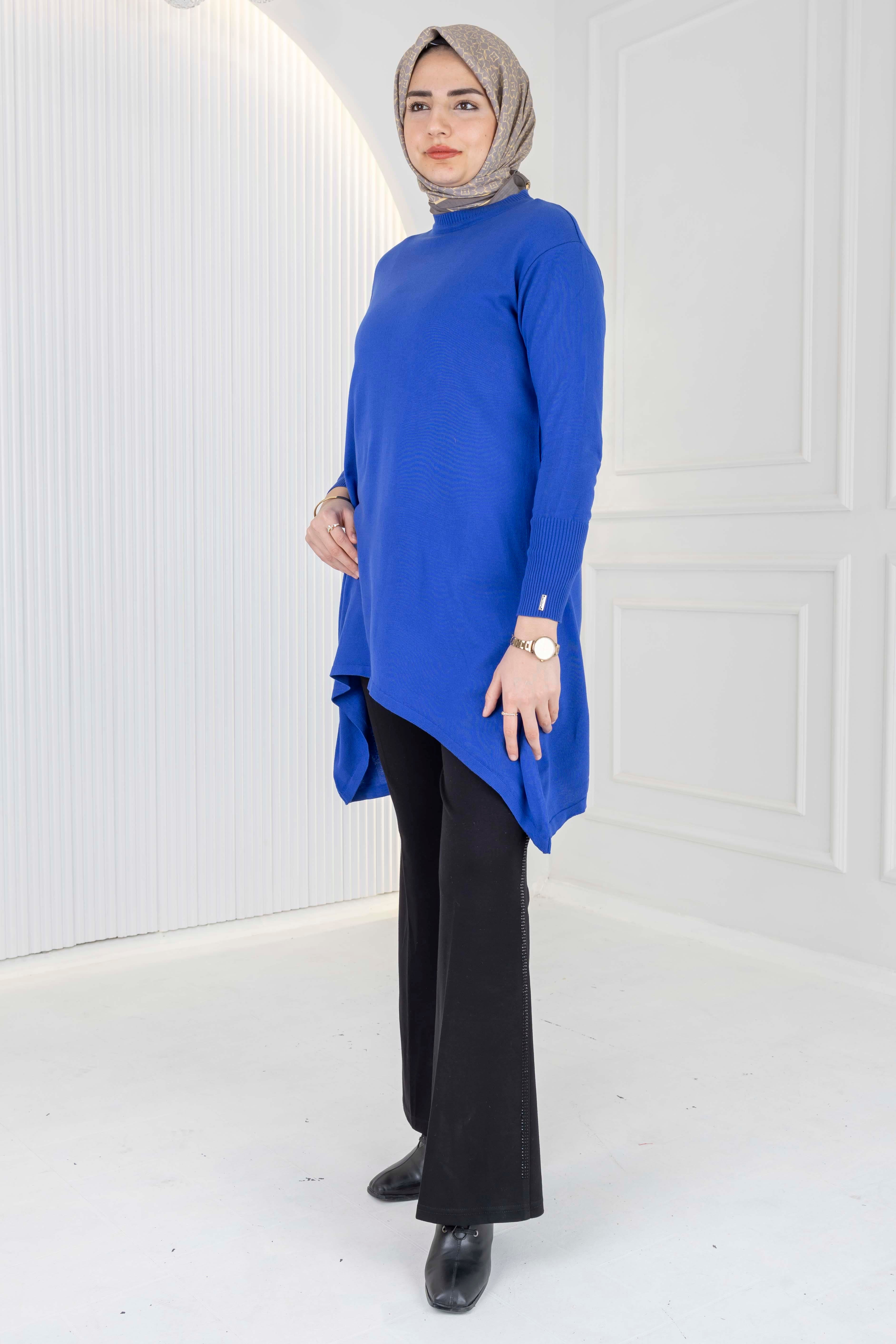 Merserize Triko Tunik Saks OTW884