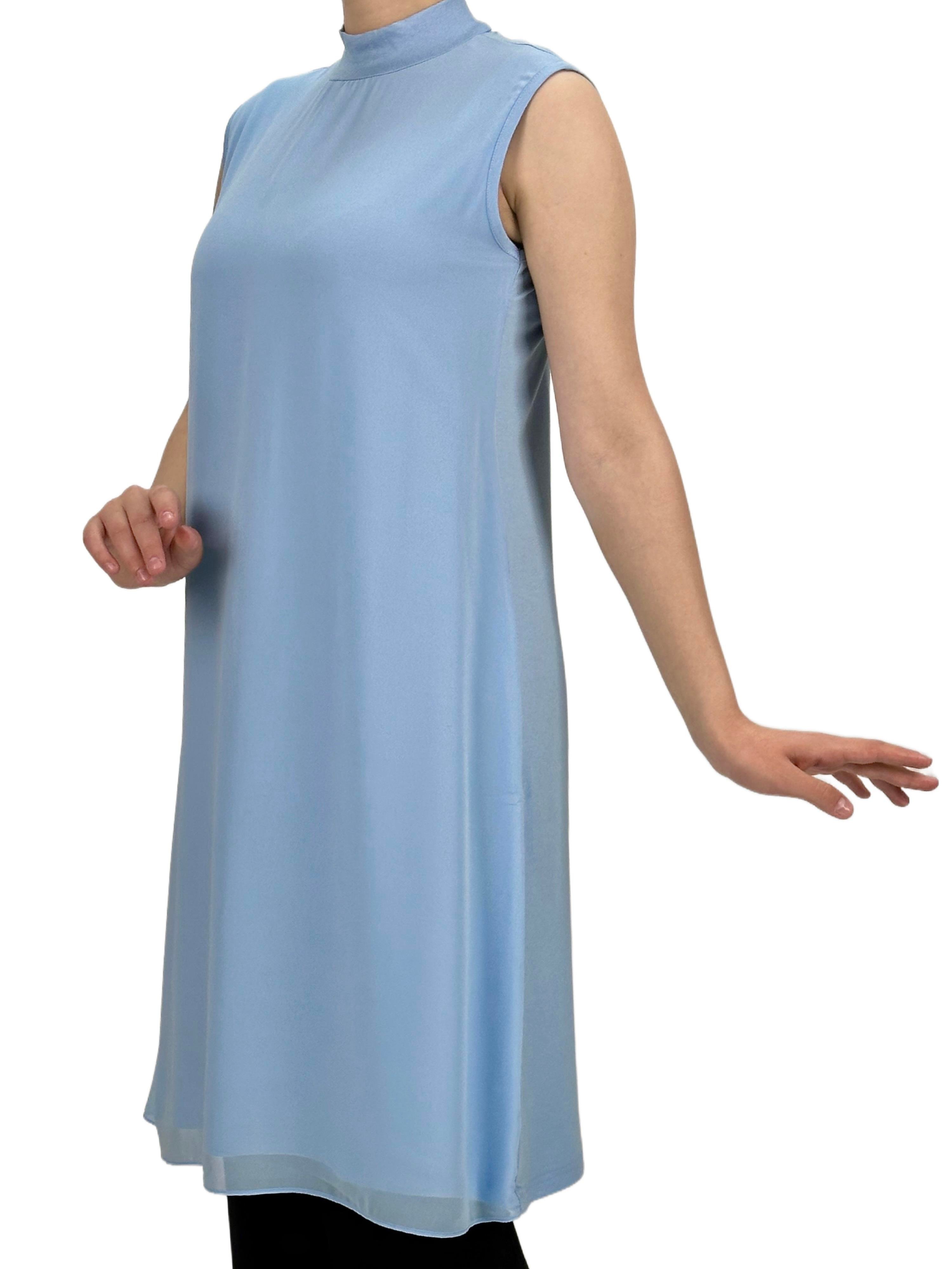 Önü Şifon İçlik Açık Mavi OTW8831-772