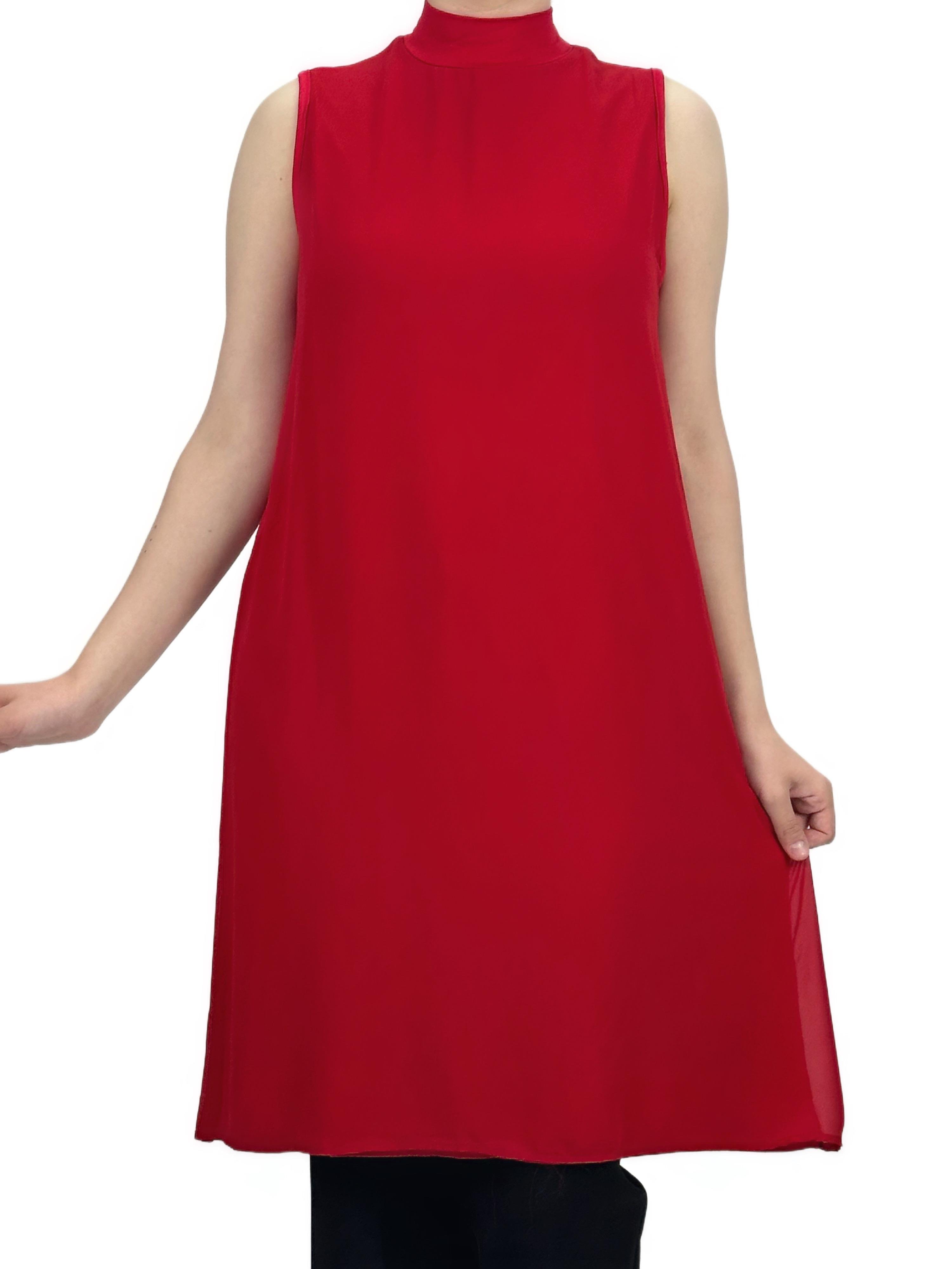 Önü Şifon İçlik Kırmızı OTW8831-772