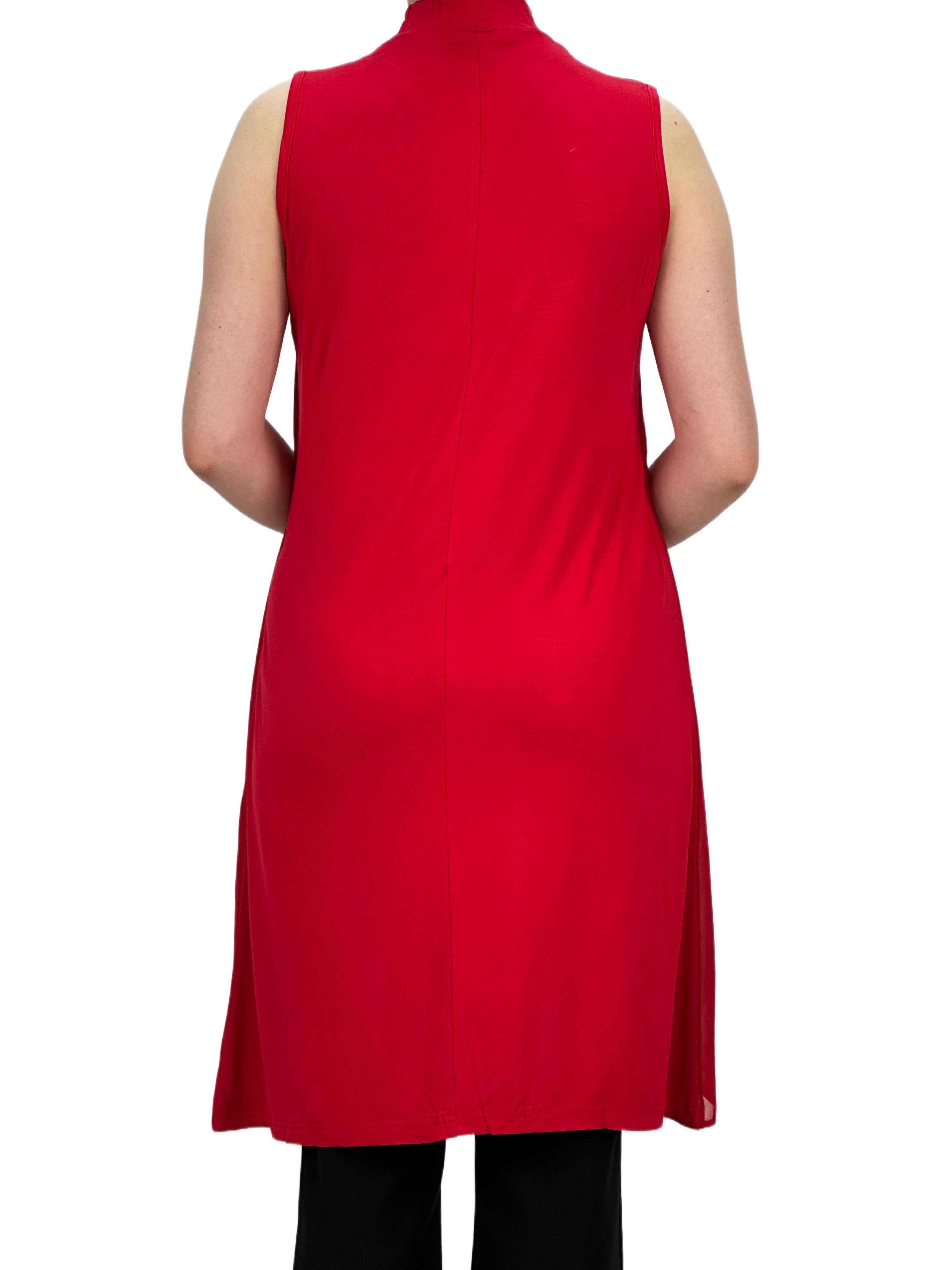 Önü Şifon İçlik Kırmızı OTW8831-772