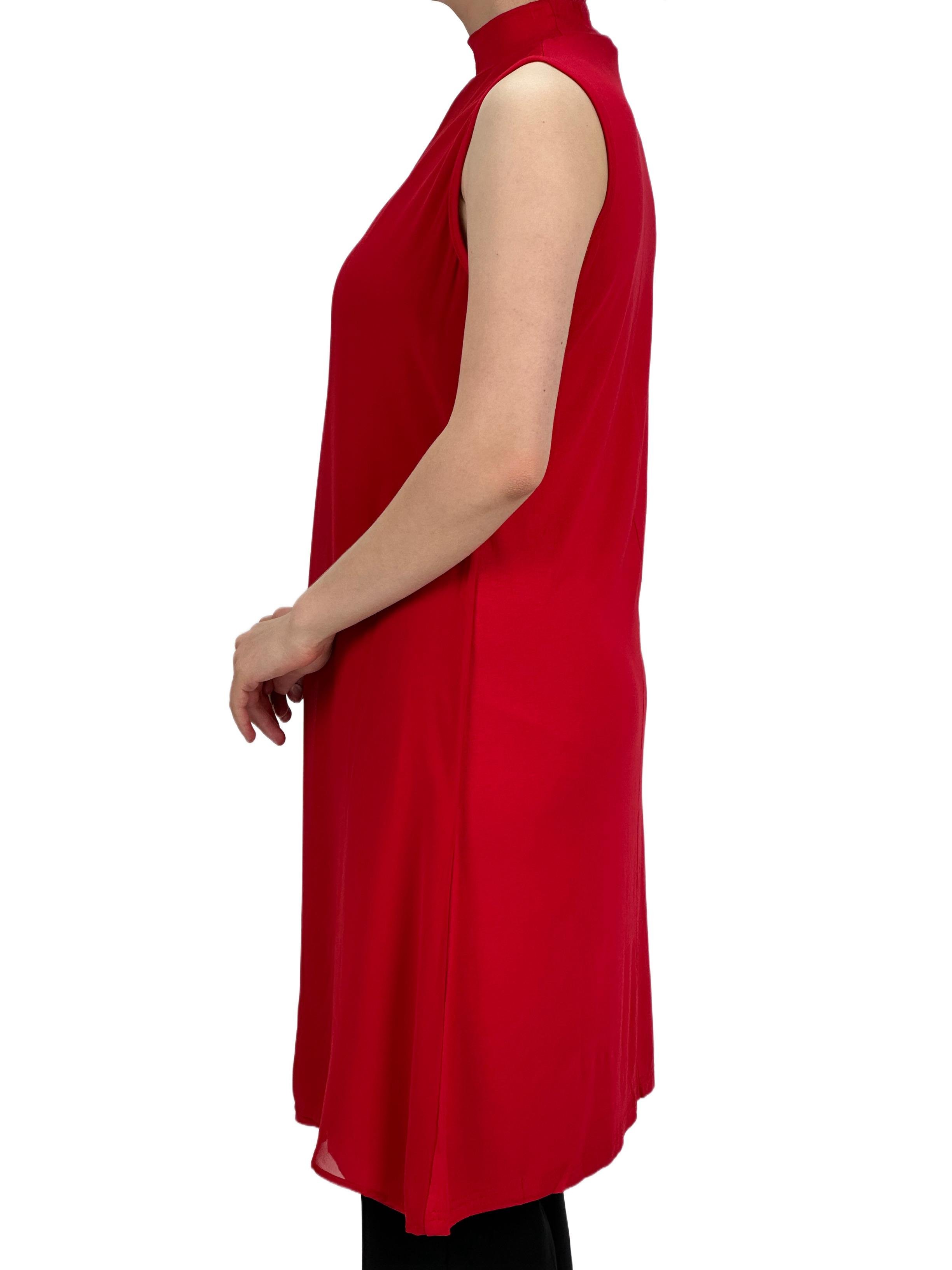 Önü Şifon İçlik Kırmızı OTW8831-772